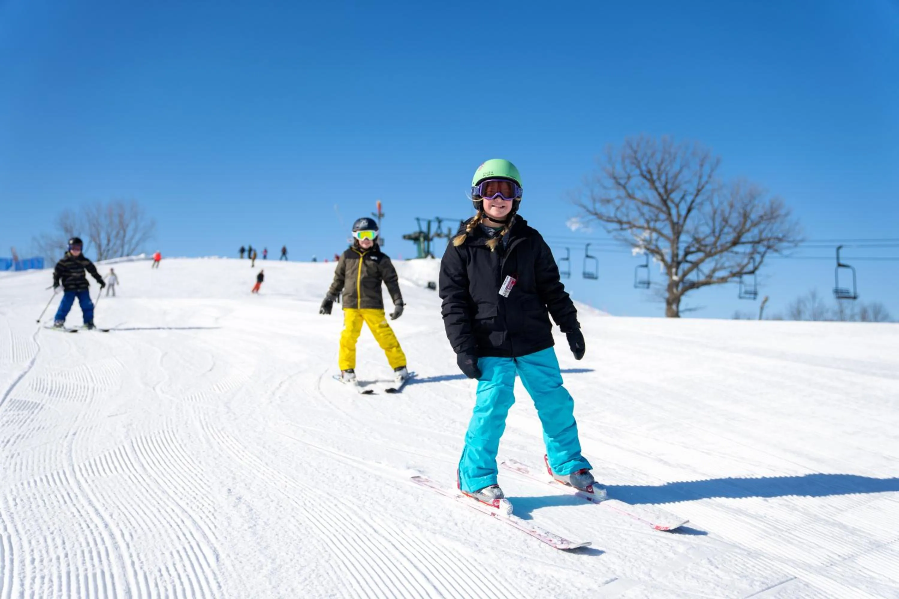 Skiing in Timber Ridge Lodge and Waterpark