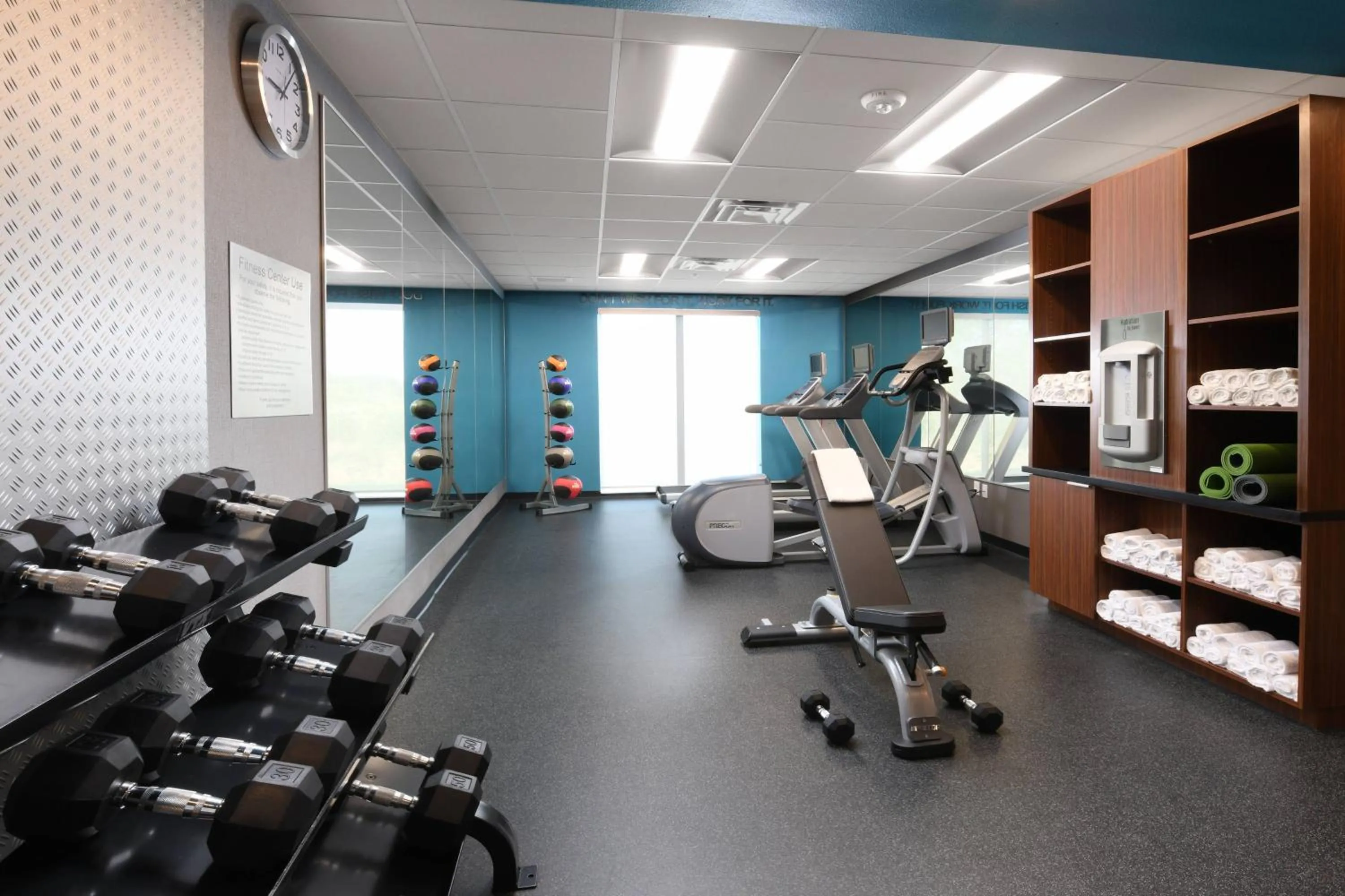 Fitness centre/facilities in Fairfield Inn & Suites by Marriott Fort Worth South/Burleson