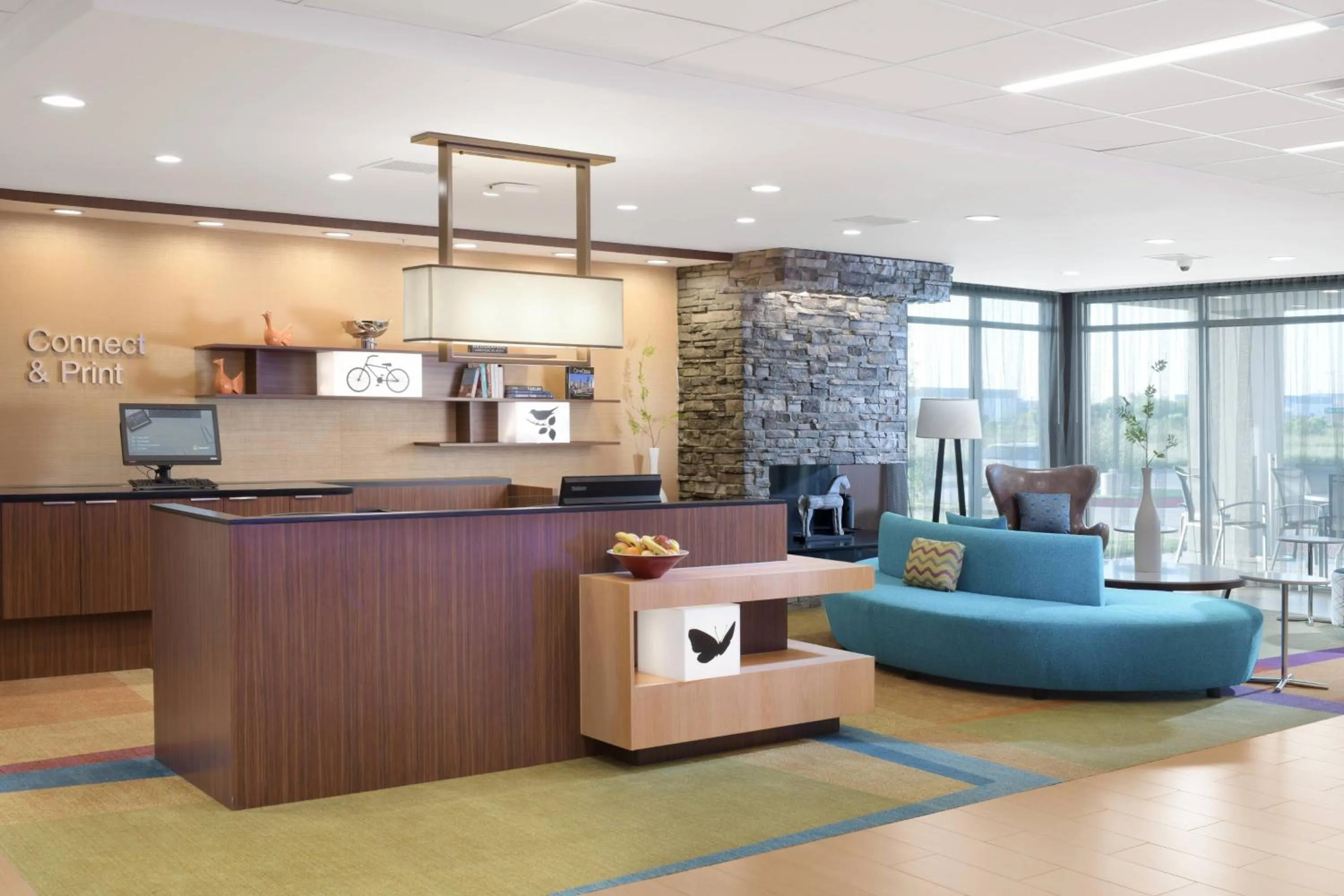 Lobby or reception in Fairfield Inn & Suites by Marriott Fort Worth South/Burleson