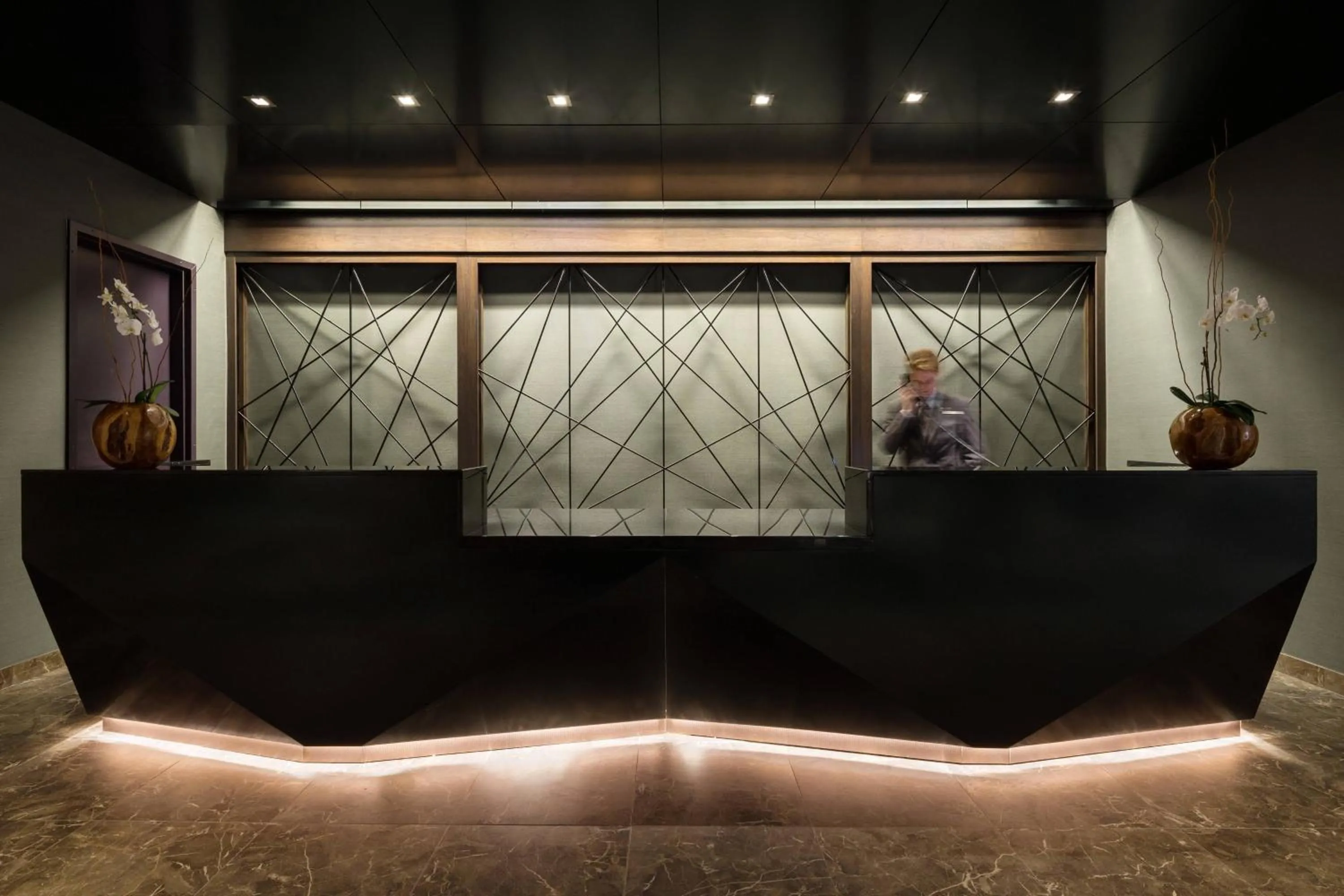 Lobby or reception in AC Hotel by Marriott Gainesville Downtown