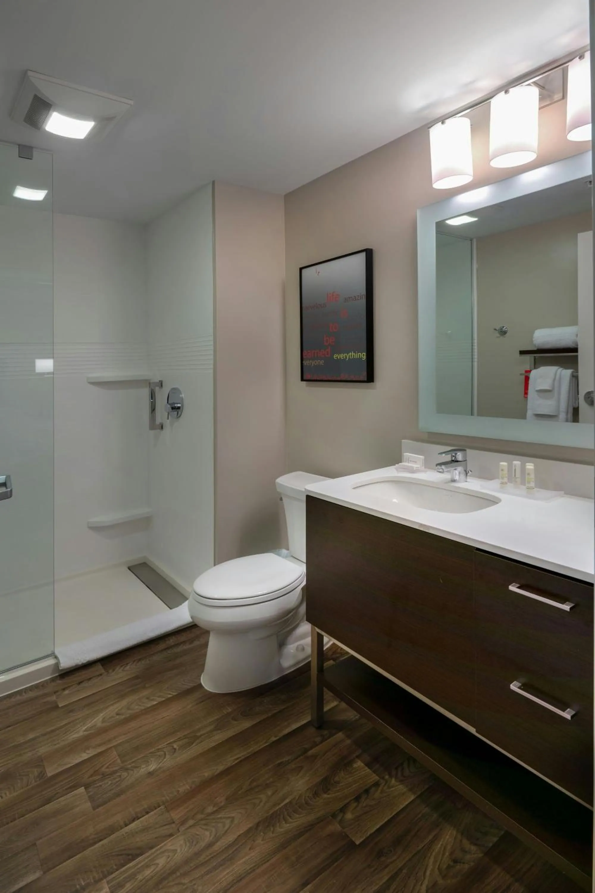 Bathroom in TownePlace Suites by Marriott Milwaukee Oak Creek