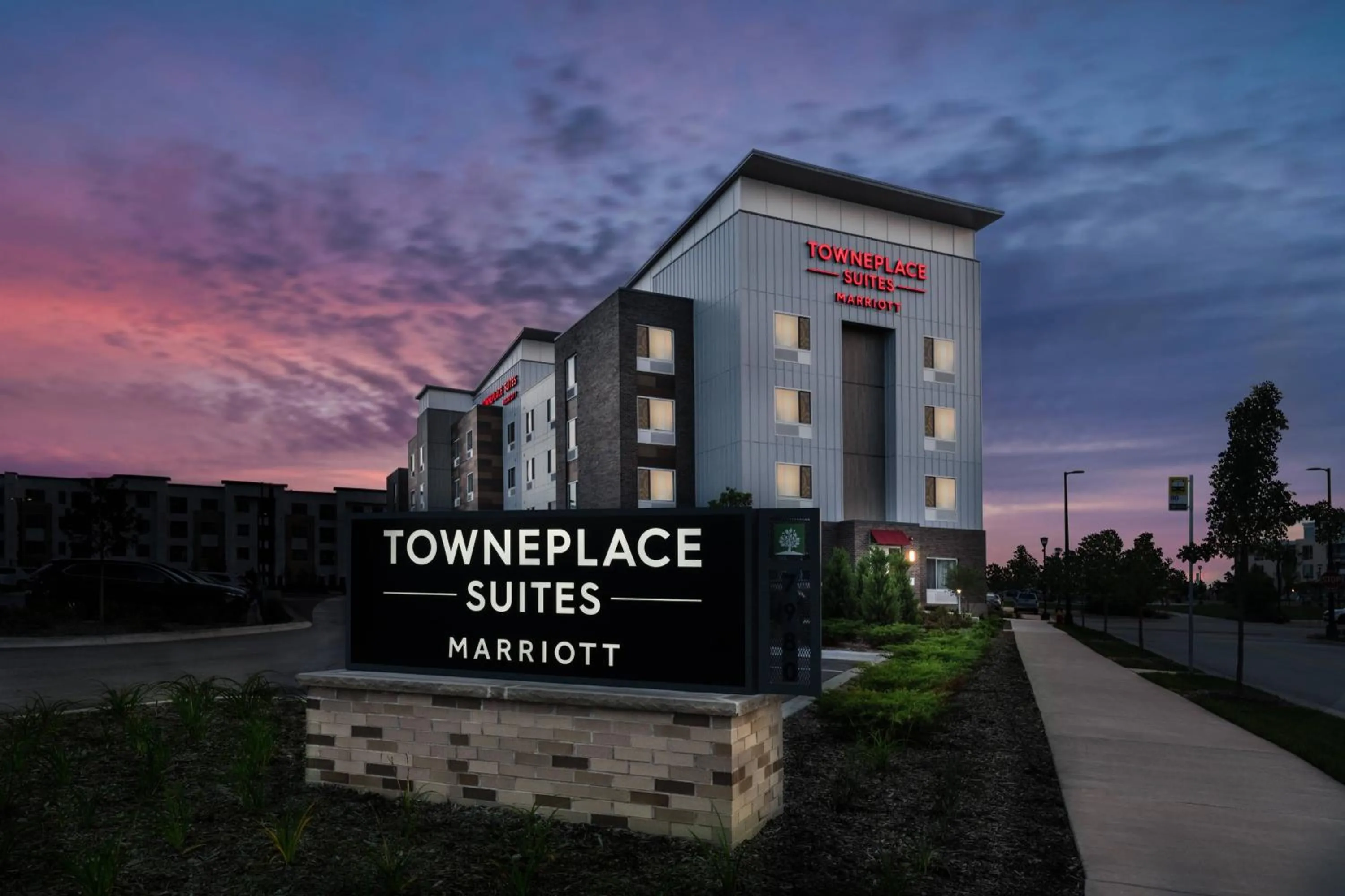 Property building in TownePlace Suites by Marriott Milwaukee Oak Creek