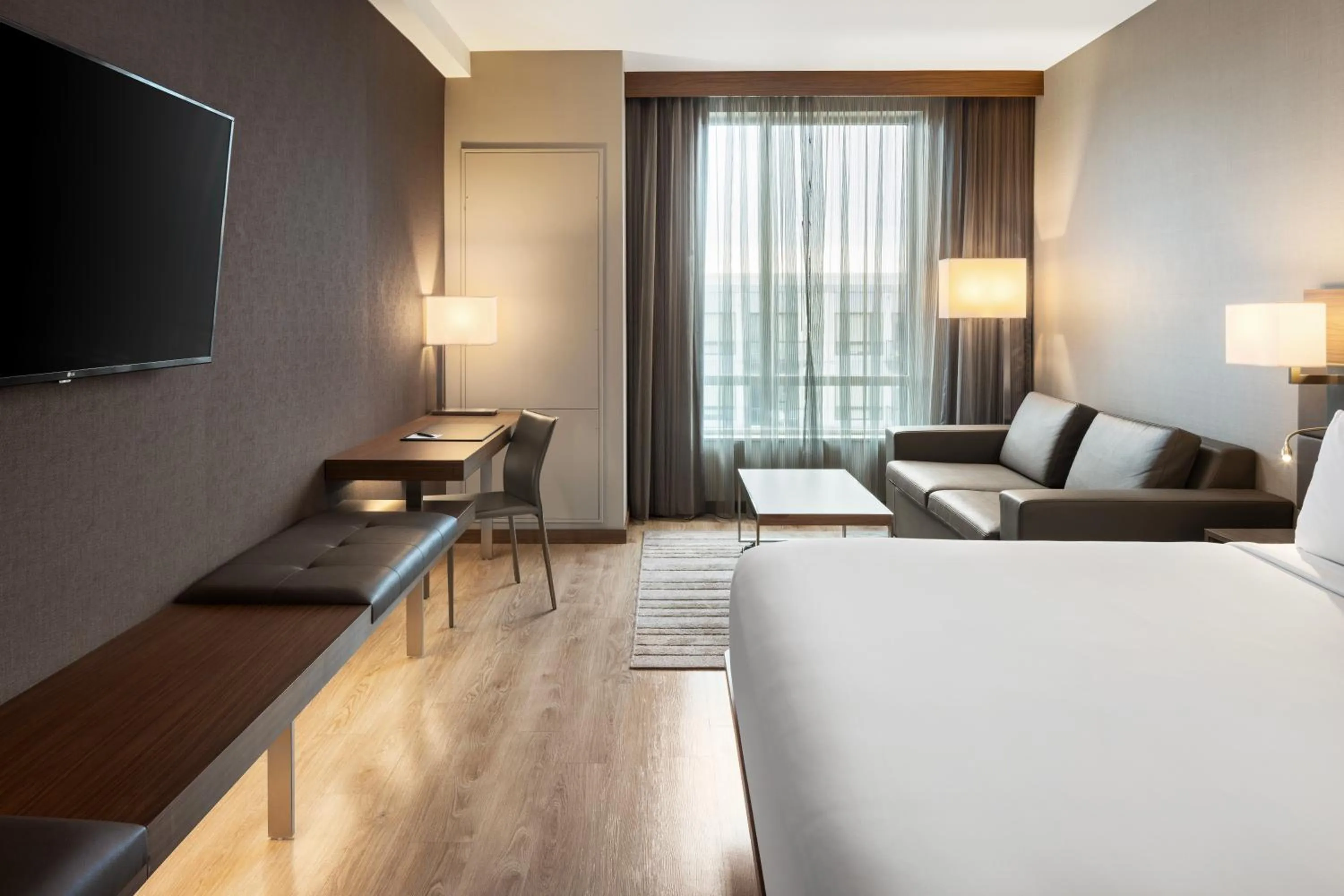 Photo of the whole room, Bed in AC Hotel by Marriott Minneapolis West End