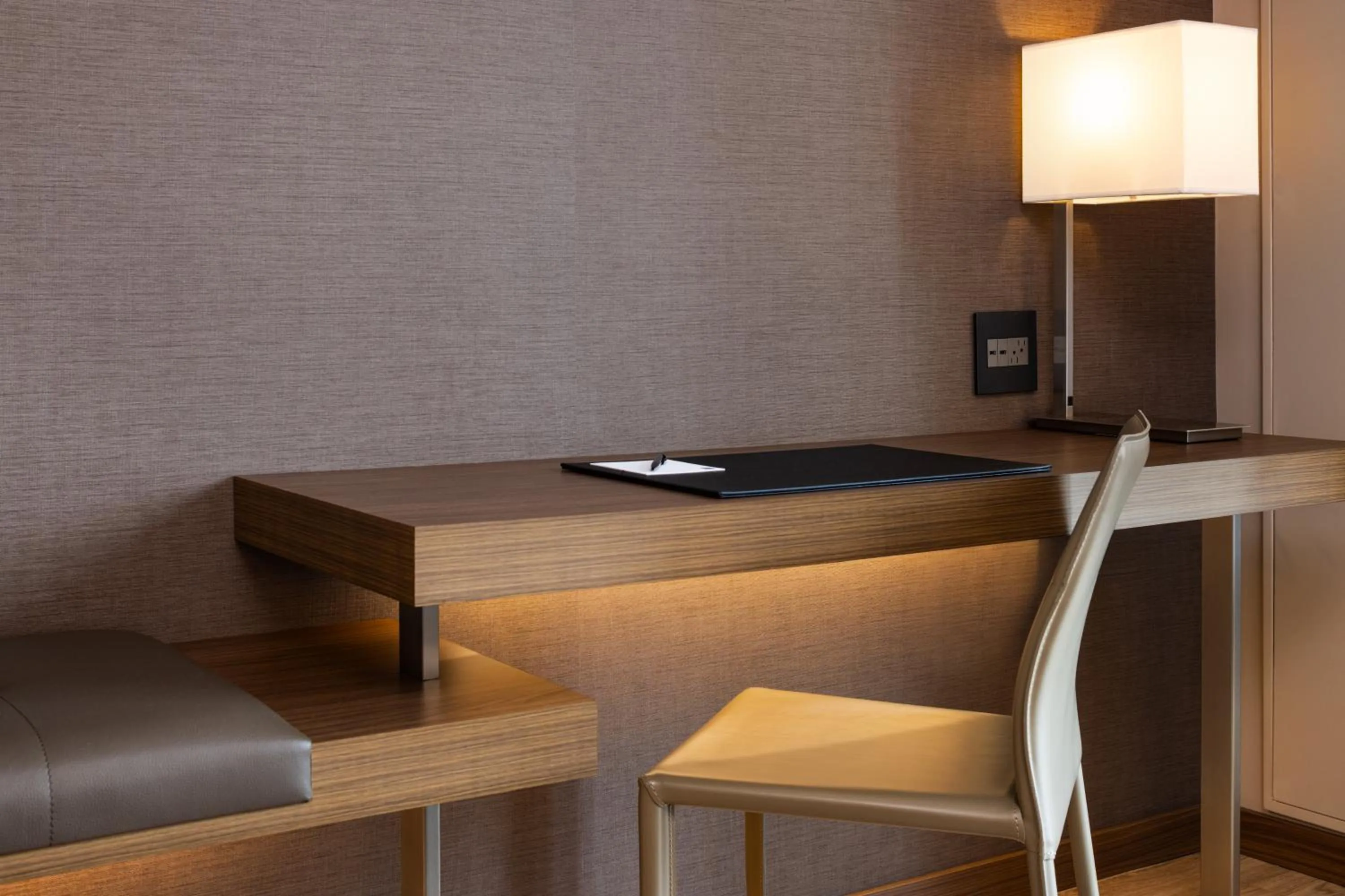 Seating area in AC Hotel by Marriott Minneapolis West End