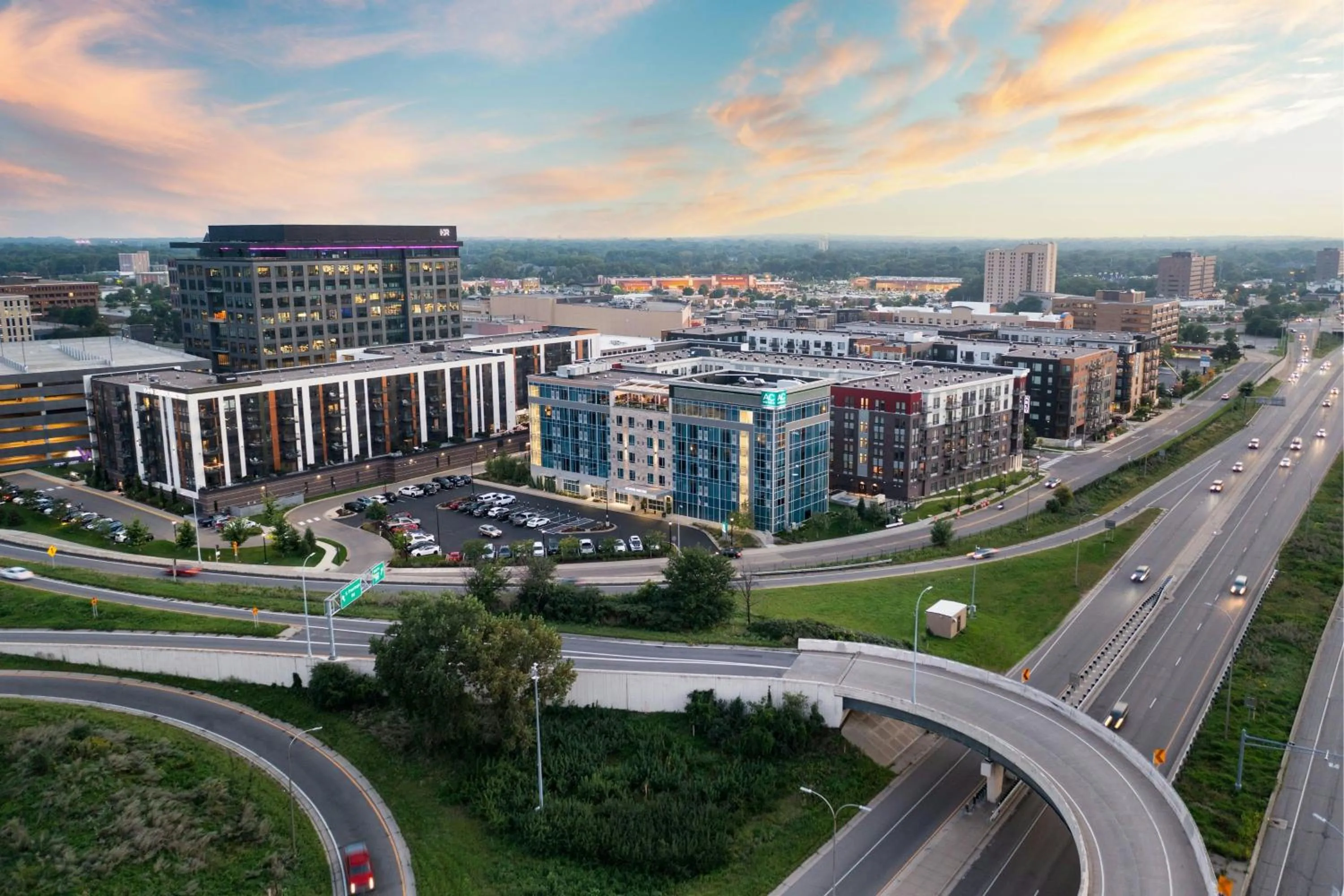 Property building in AC Hotel by Marriott Minneapolis West End