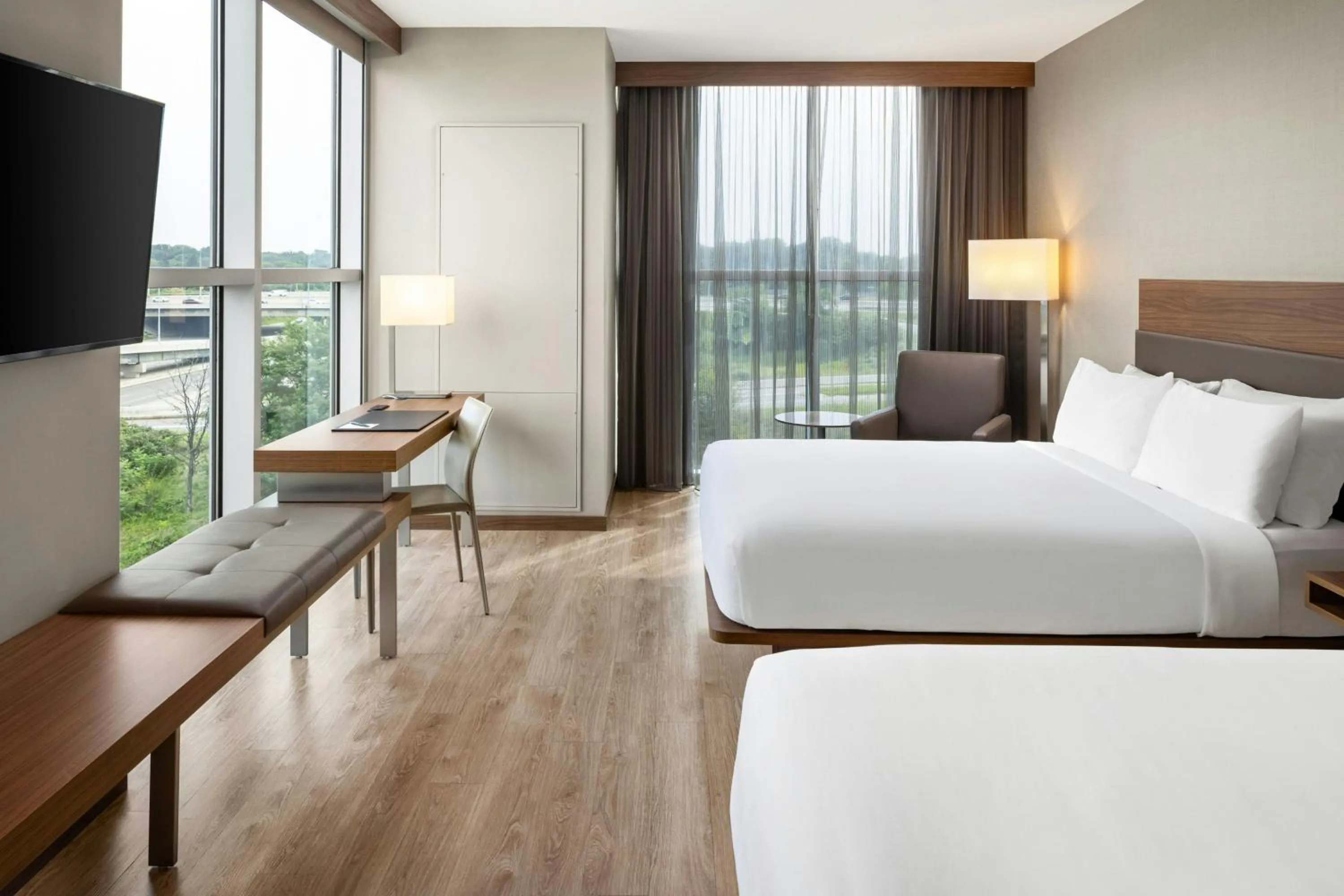 Photo of the whole room, Bed in AC Hotel by Marriott Minneapolis West End