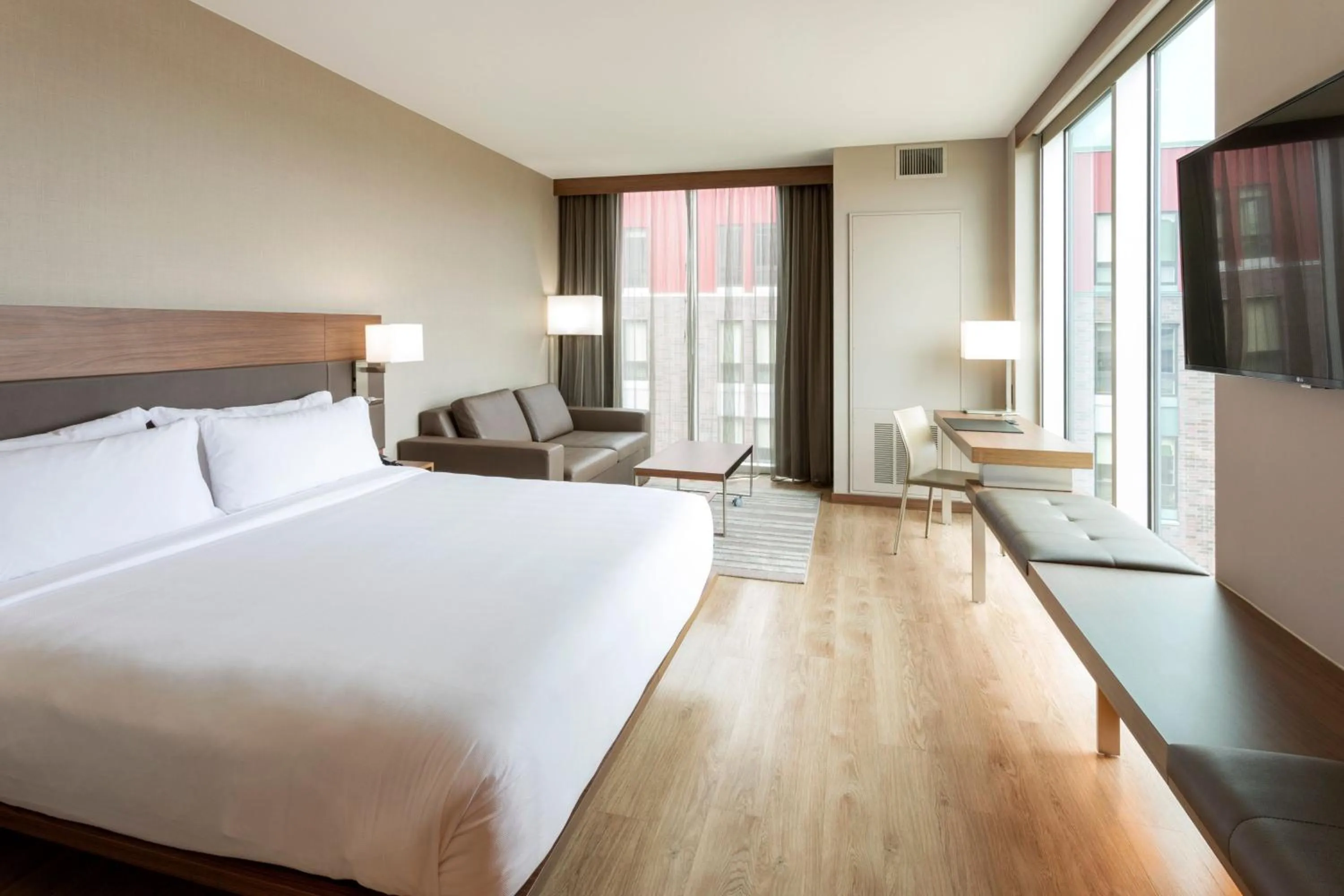 Photo of the whole room, Bed in AC Hotel by Marriott Minneapolis West End