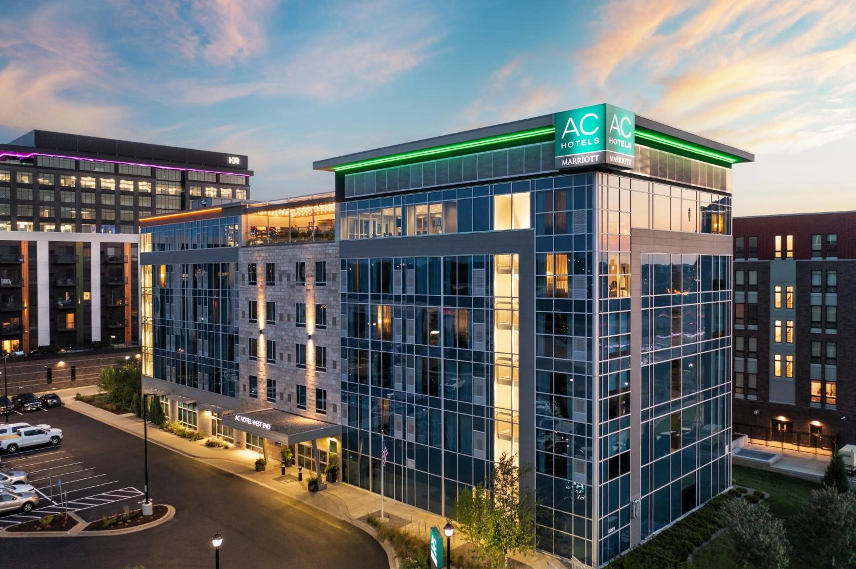 Property building in AC Hotel by Marriott Minneapolis West End