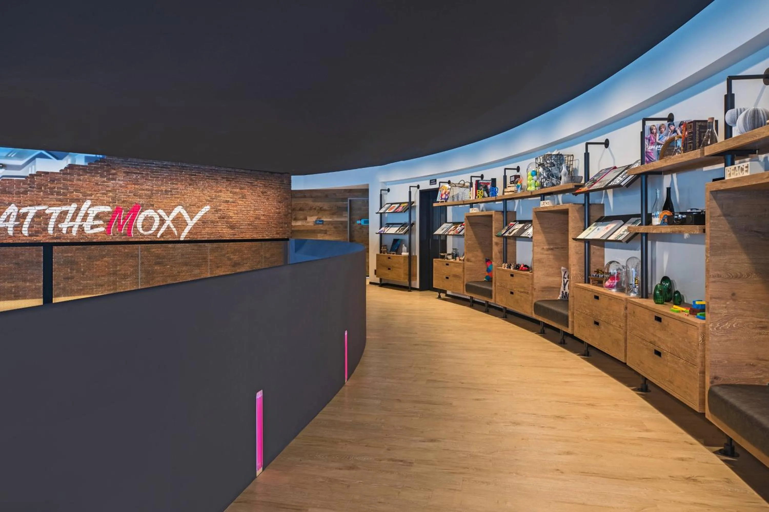 Lobby or reception in MOXY Osaka Honmachi