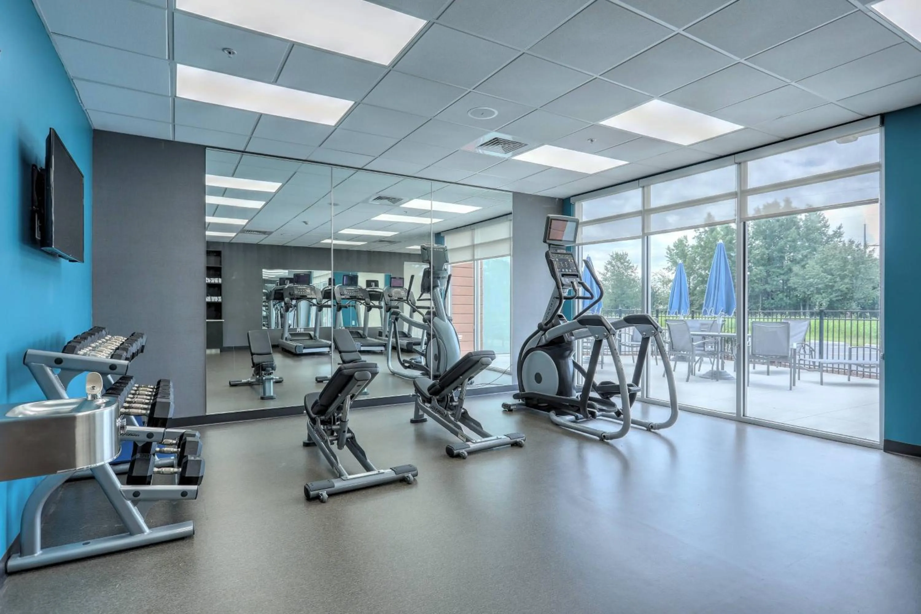 Fitness centre/facilities in Fairfield Inn & Suites by Marriott Greenville