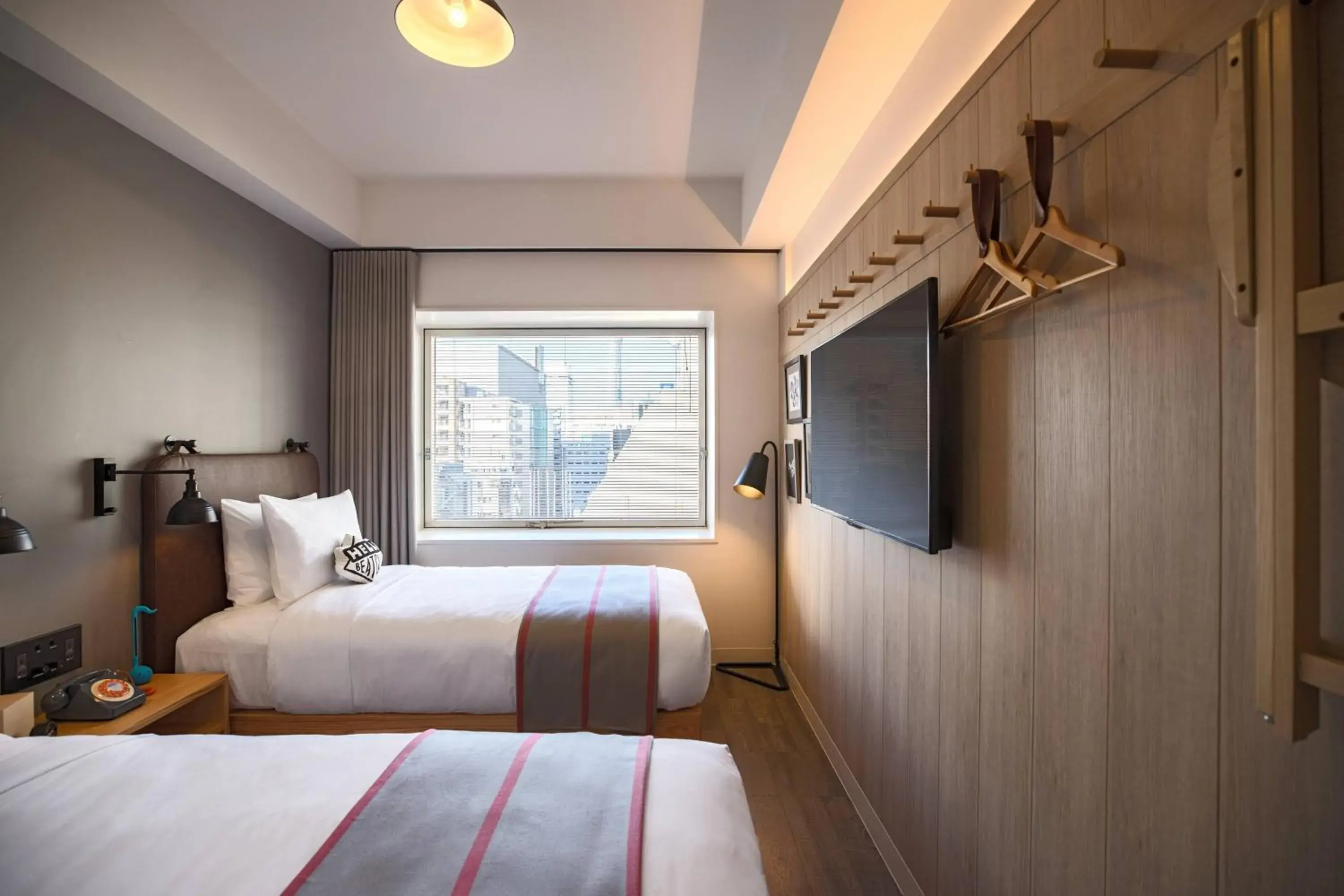 Twin Room with Two Twin Beds - single occupancy in MOXY Tokyo Kinshicho Twin Room with Two Twin Beds - single occupancy in MOXY Tokyo Kinshicho