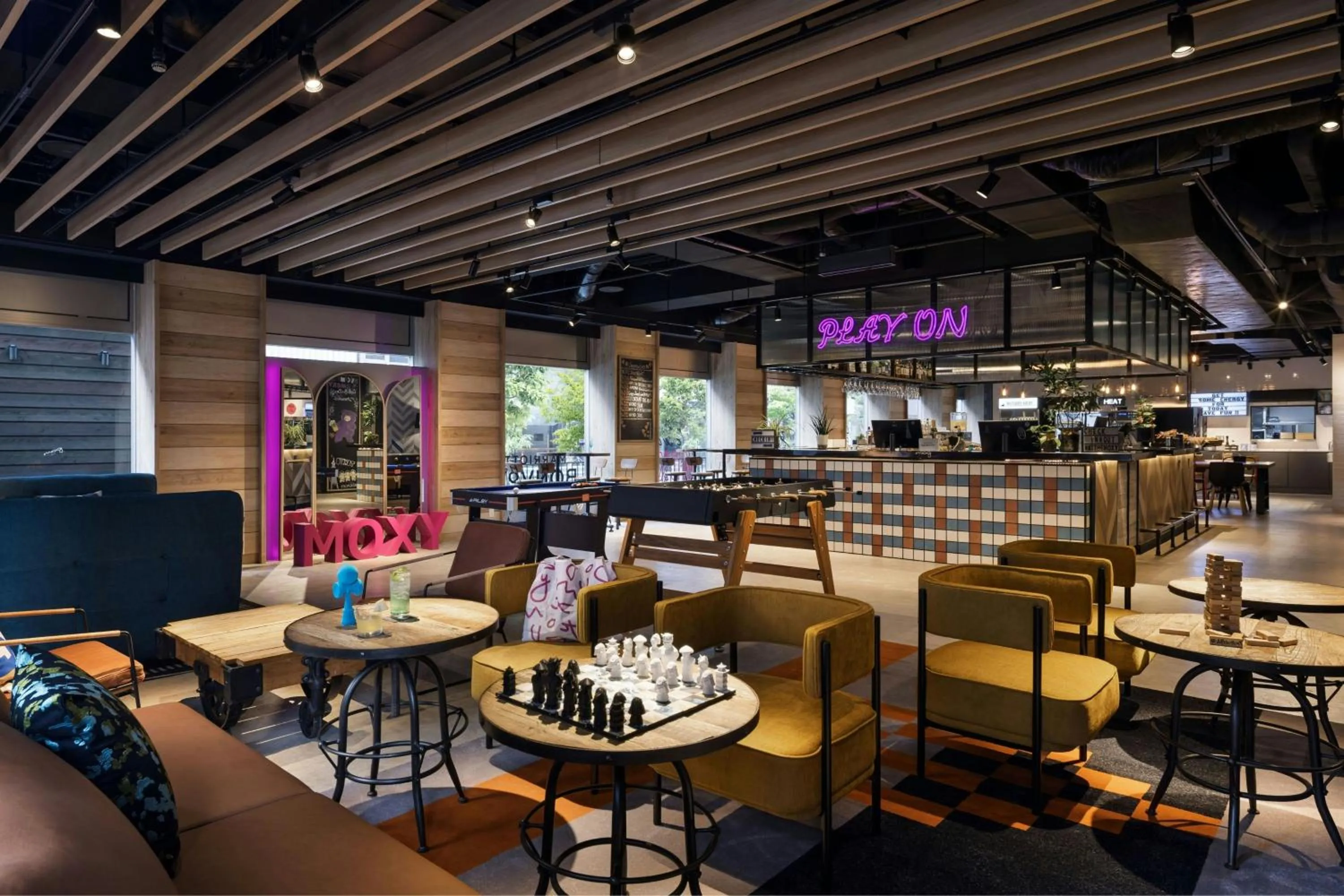 Lobby or reception in MOXY Tokyo Kinshicho