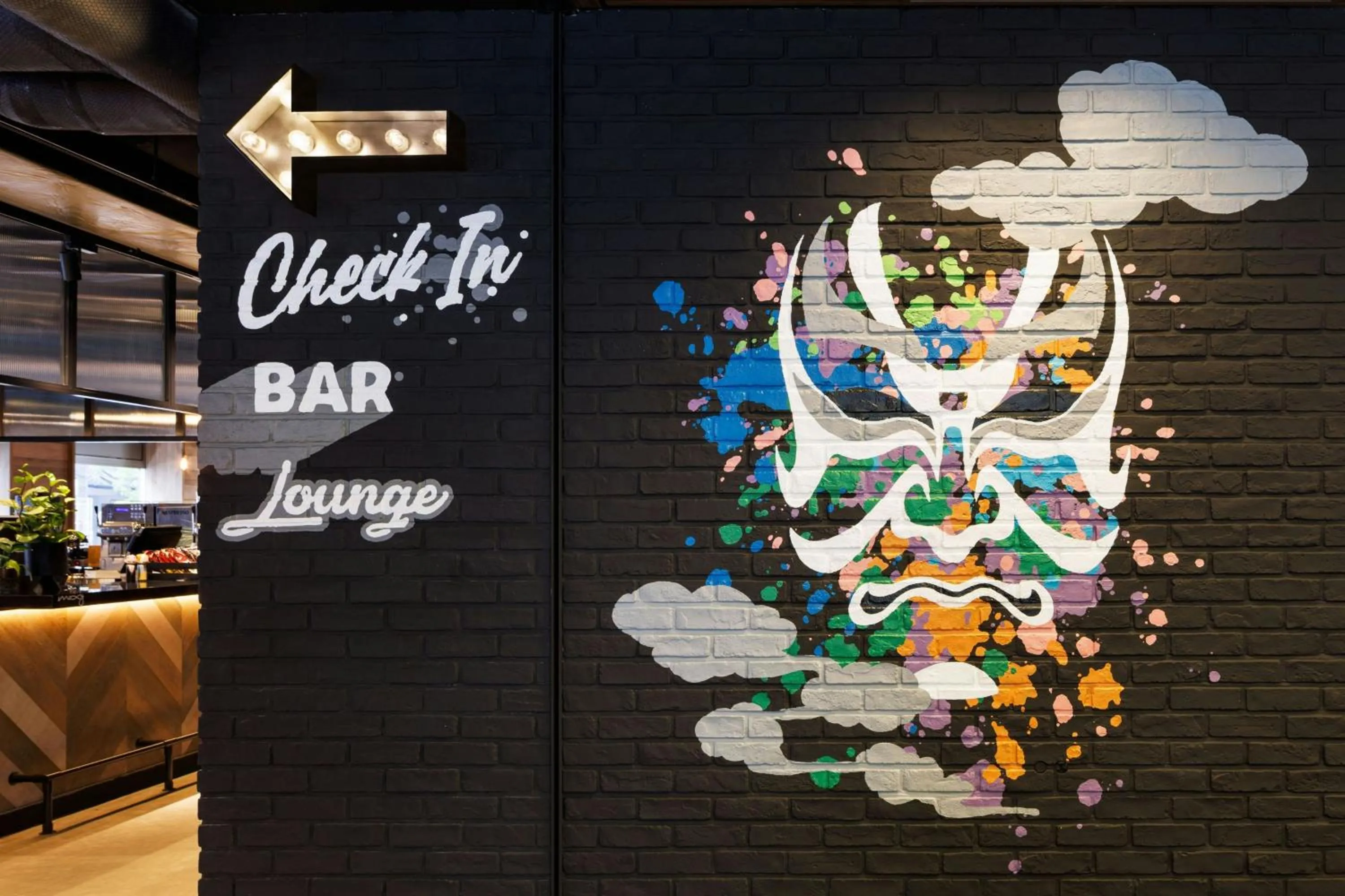 Lobby or reception in MOXY Tokyo Kinshicho