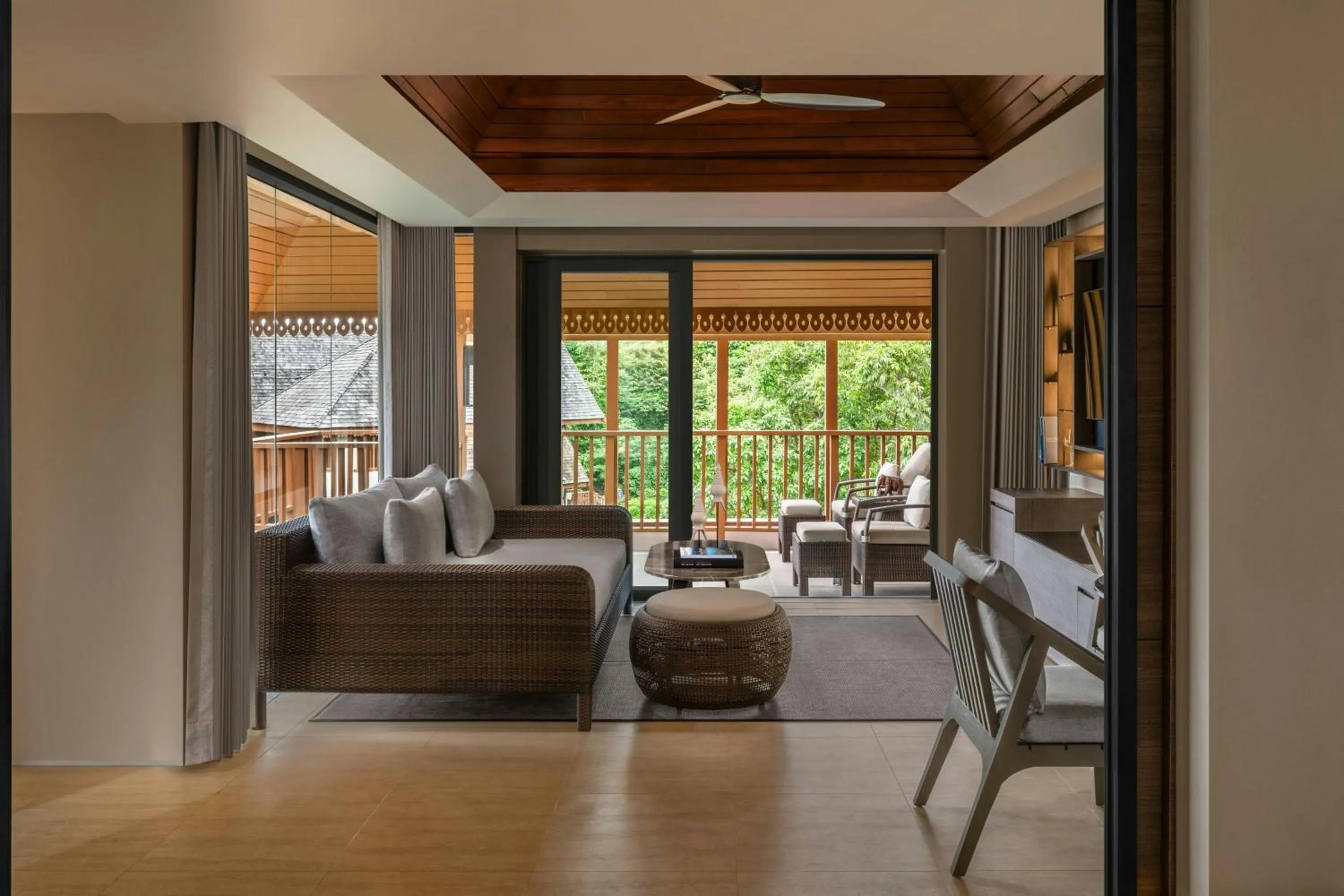 Photo of the whole room in The Ritz-Carlton, Koh Samui