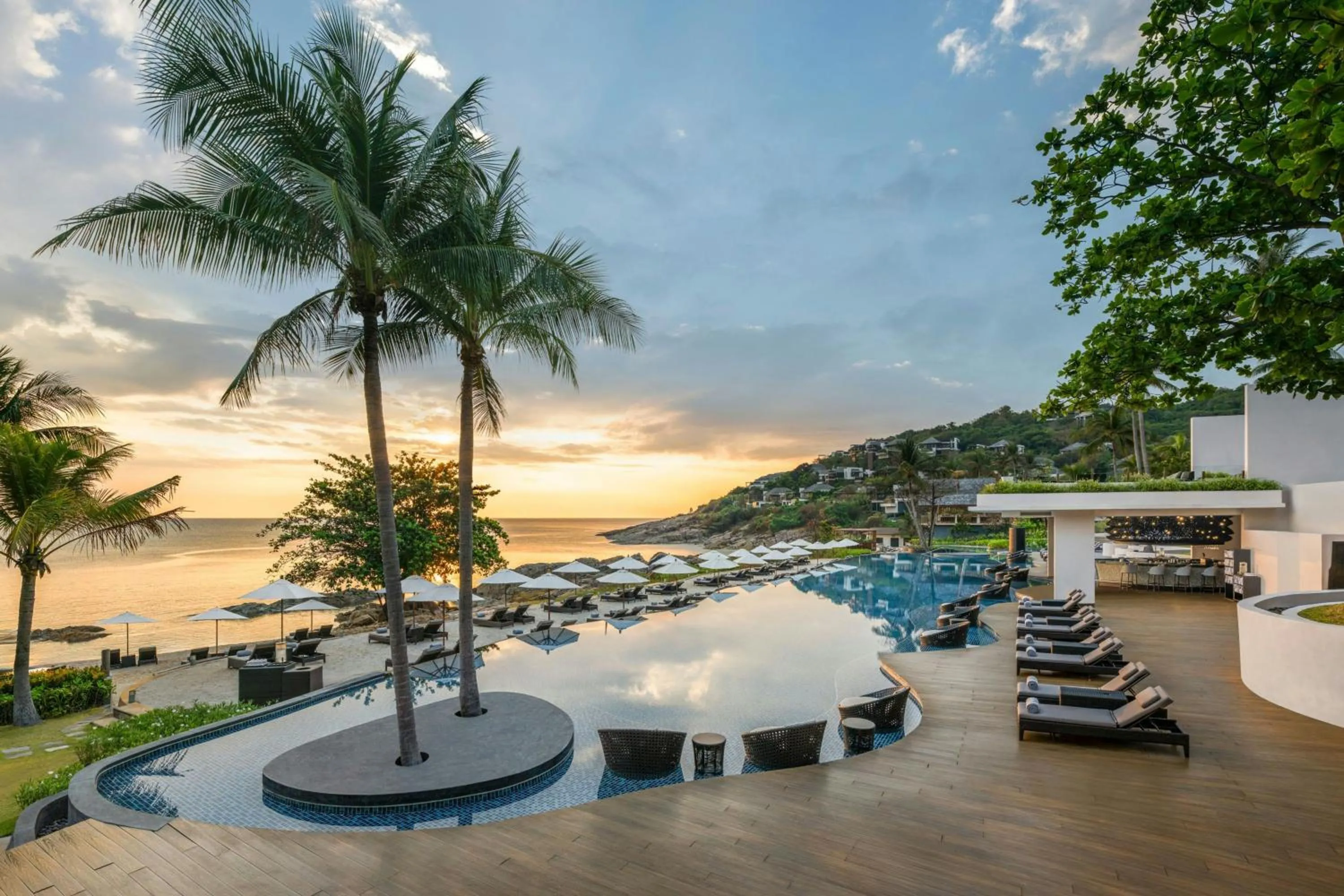 Swimming pool in The Ritz-Carlton, Koh Samui