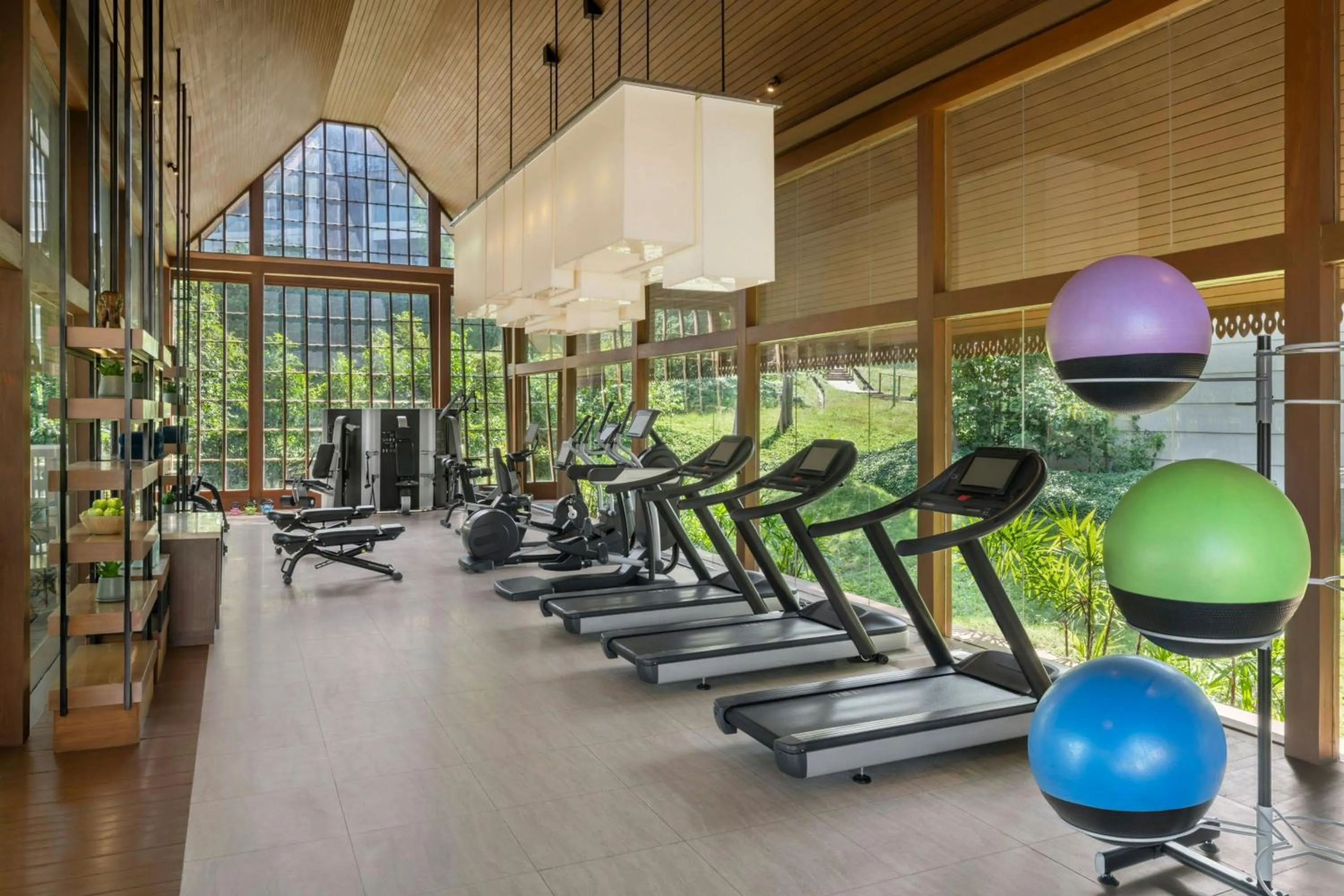Fitness centre/facilities in The Ritz-Carlton, Koh Samui