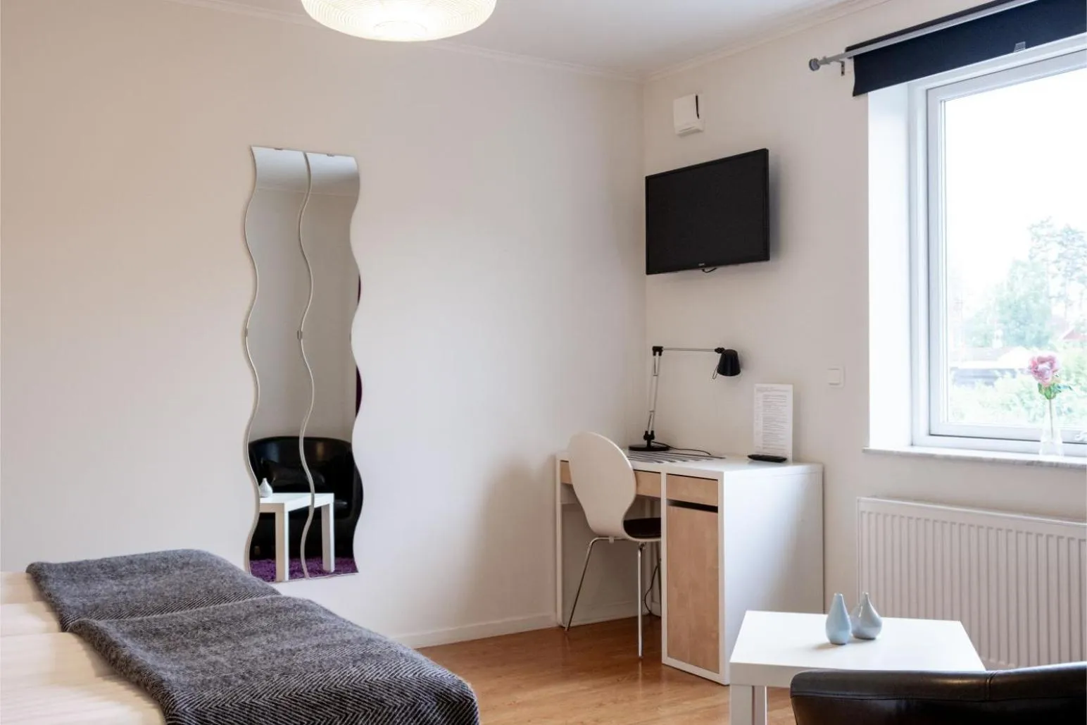 Seating area in EttSmart Hotell