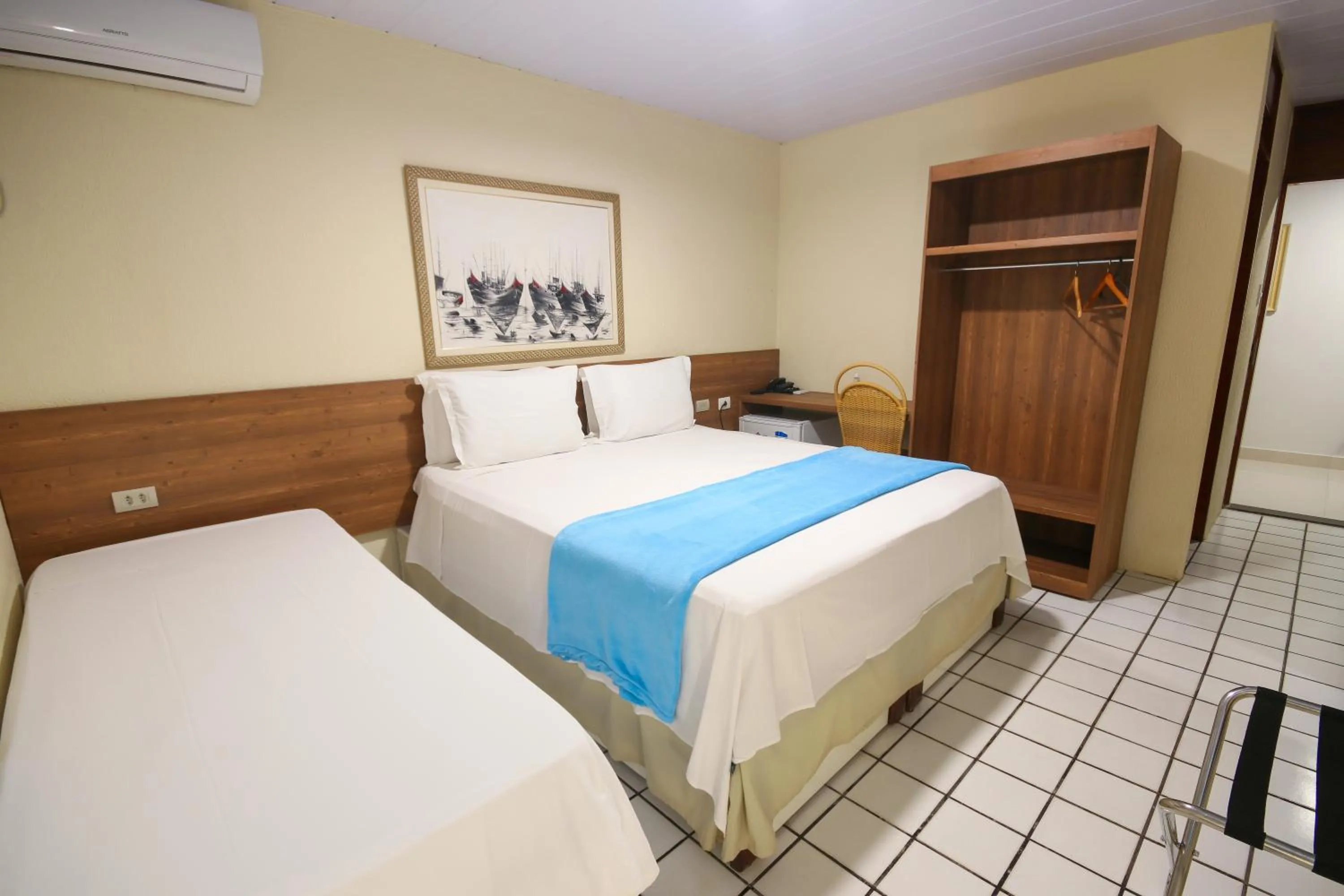 Photo of the whole room, Bed in Pousada Shalom Beach