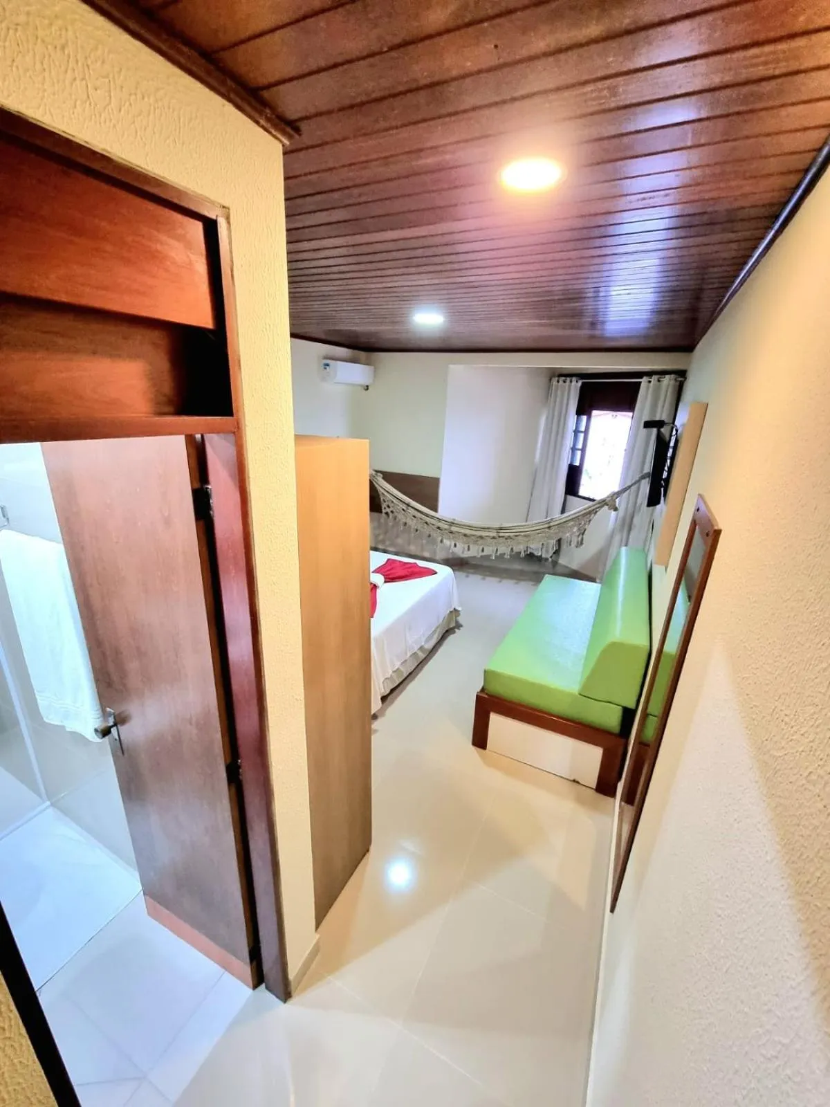 Bedroom, Bed in Pousada Shalom Beach