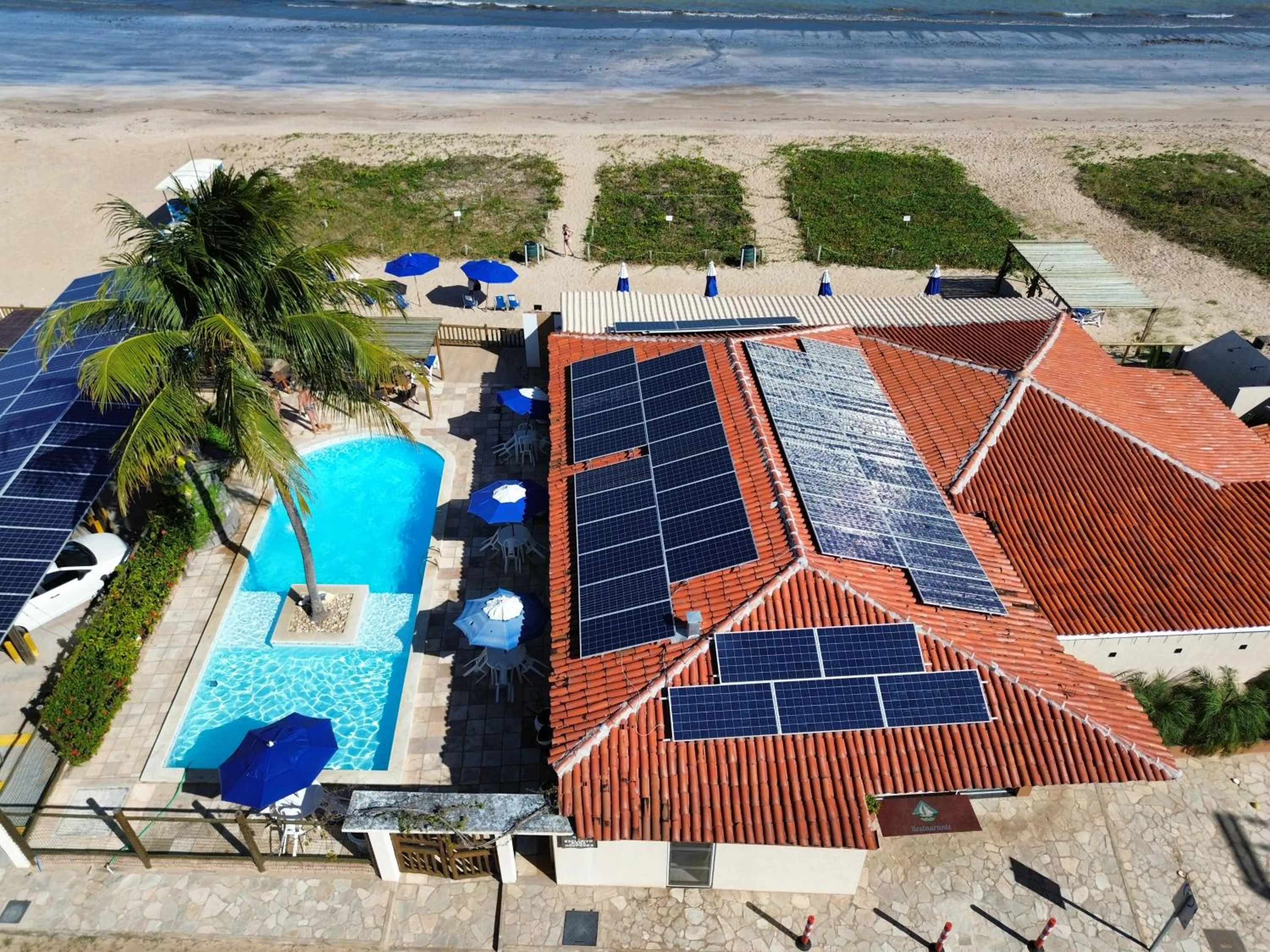 Beach in Pousada Shalom Beach