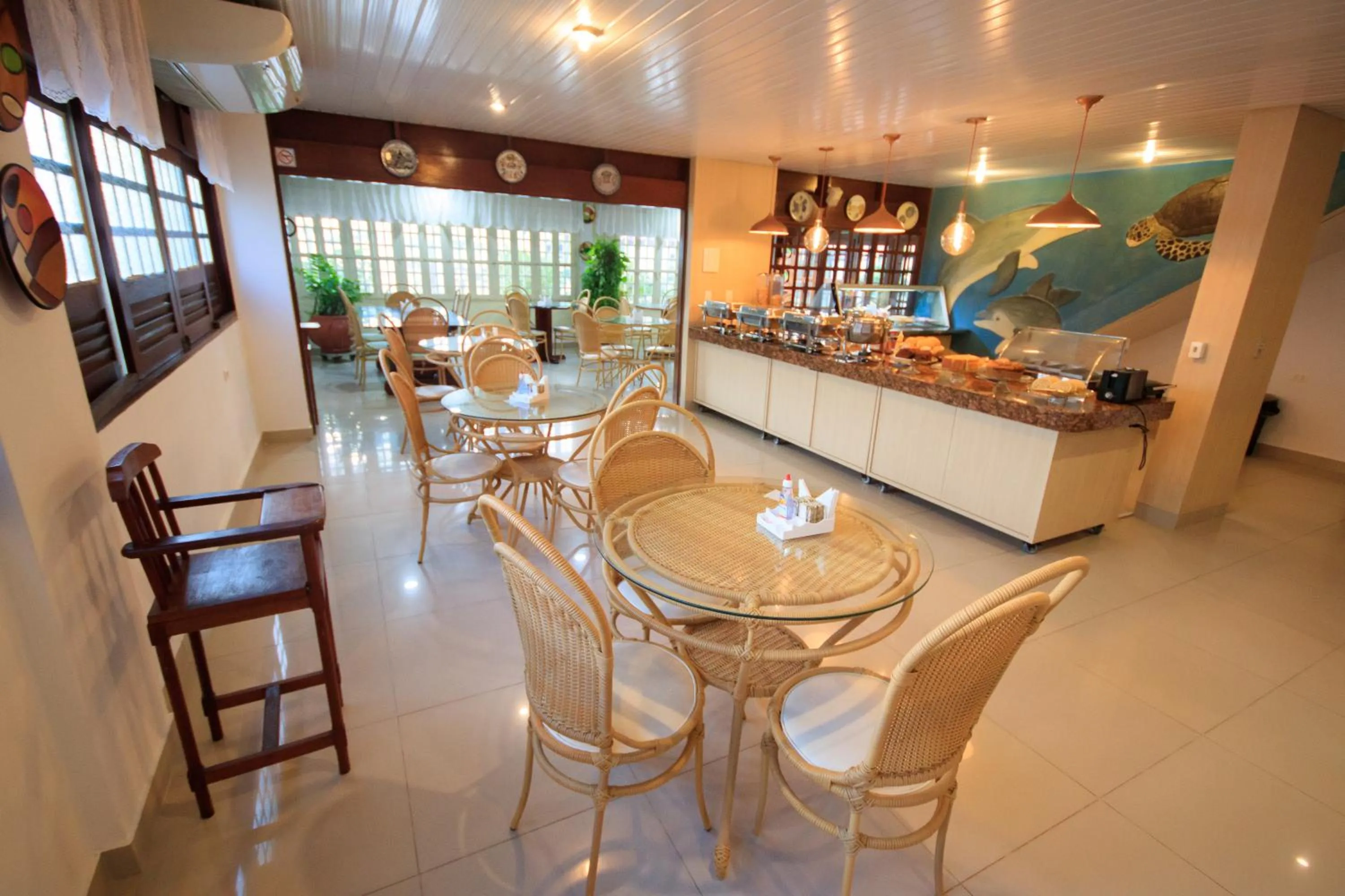 Breakfast in Pousada Shalom Beach