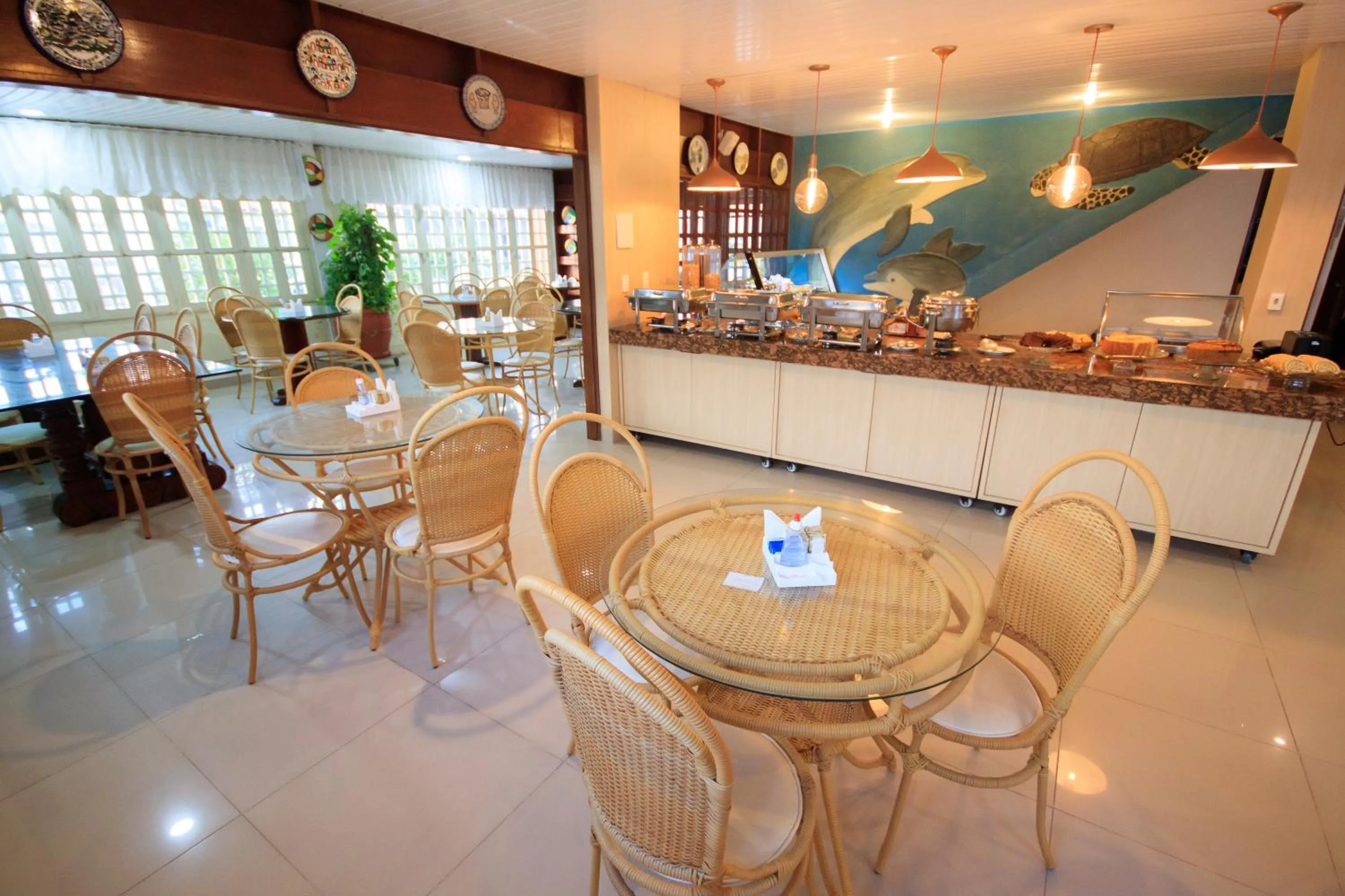 Breakfast in Pousada Shalom Beach