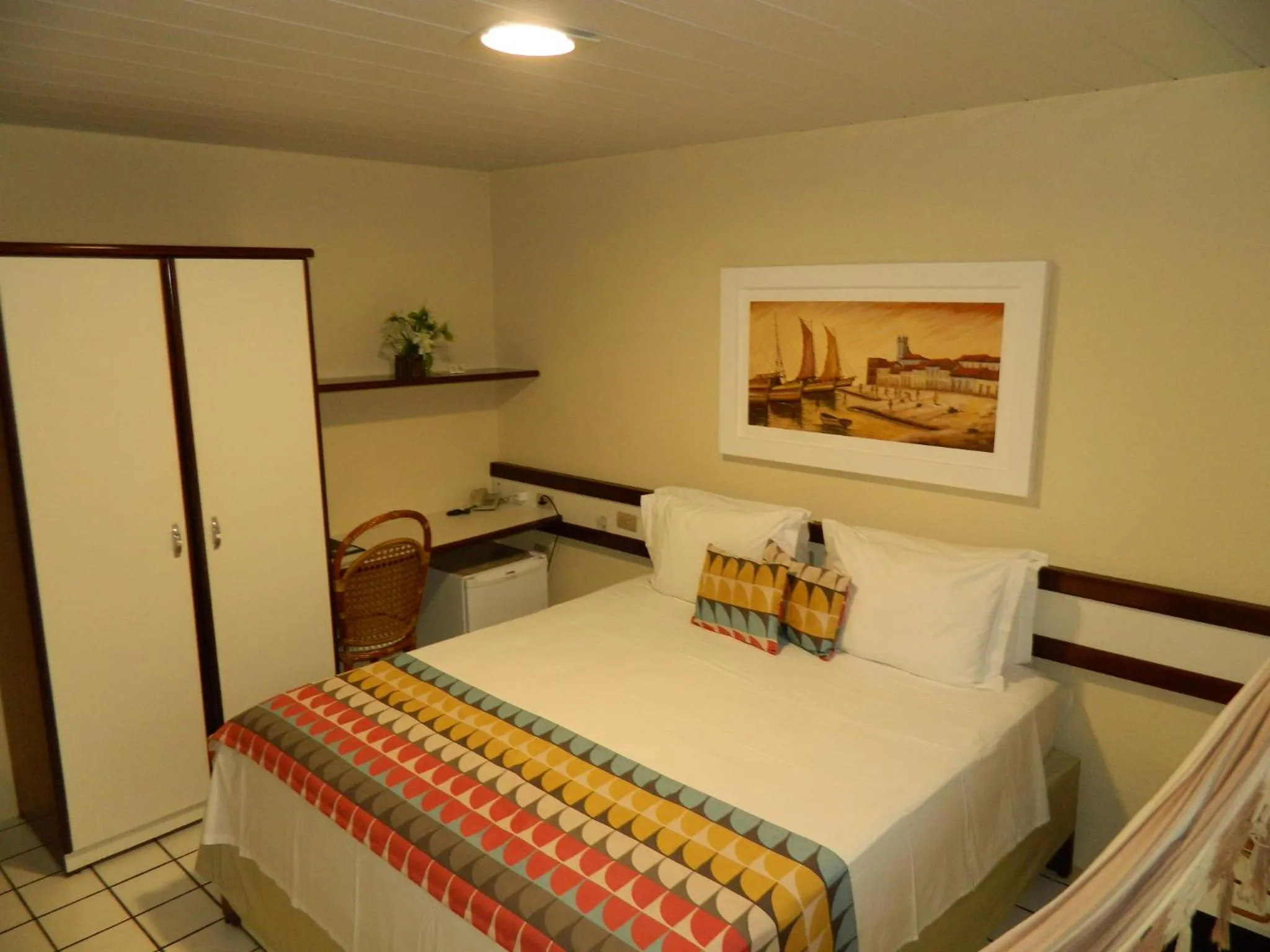 Bedroom, Bed in Pousada Shalom Beach