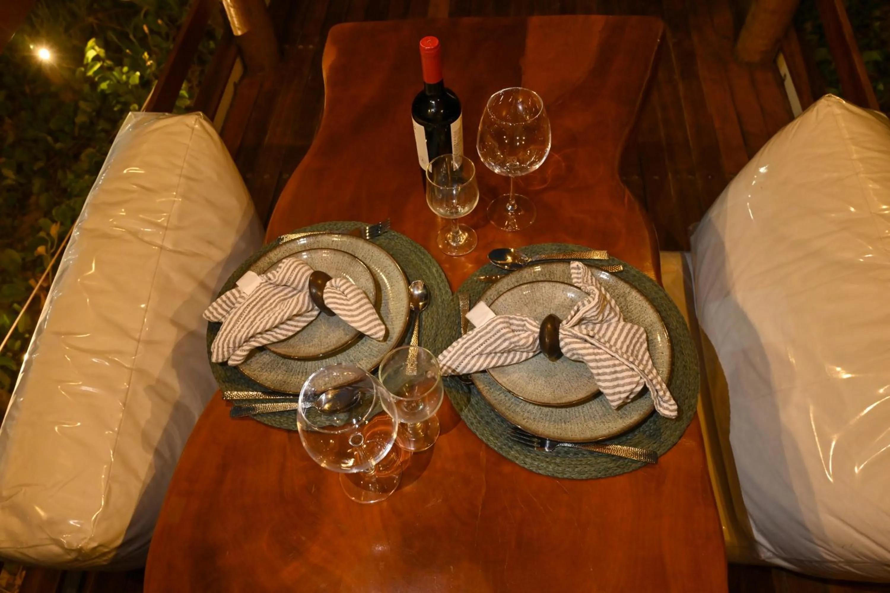 Dining area in Pousada Shalom Beach