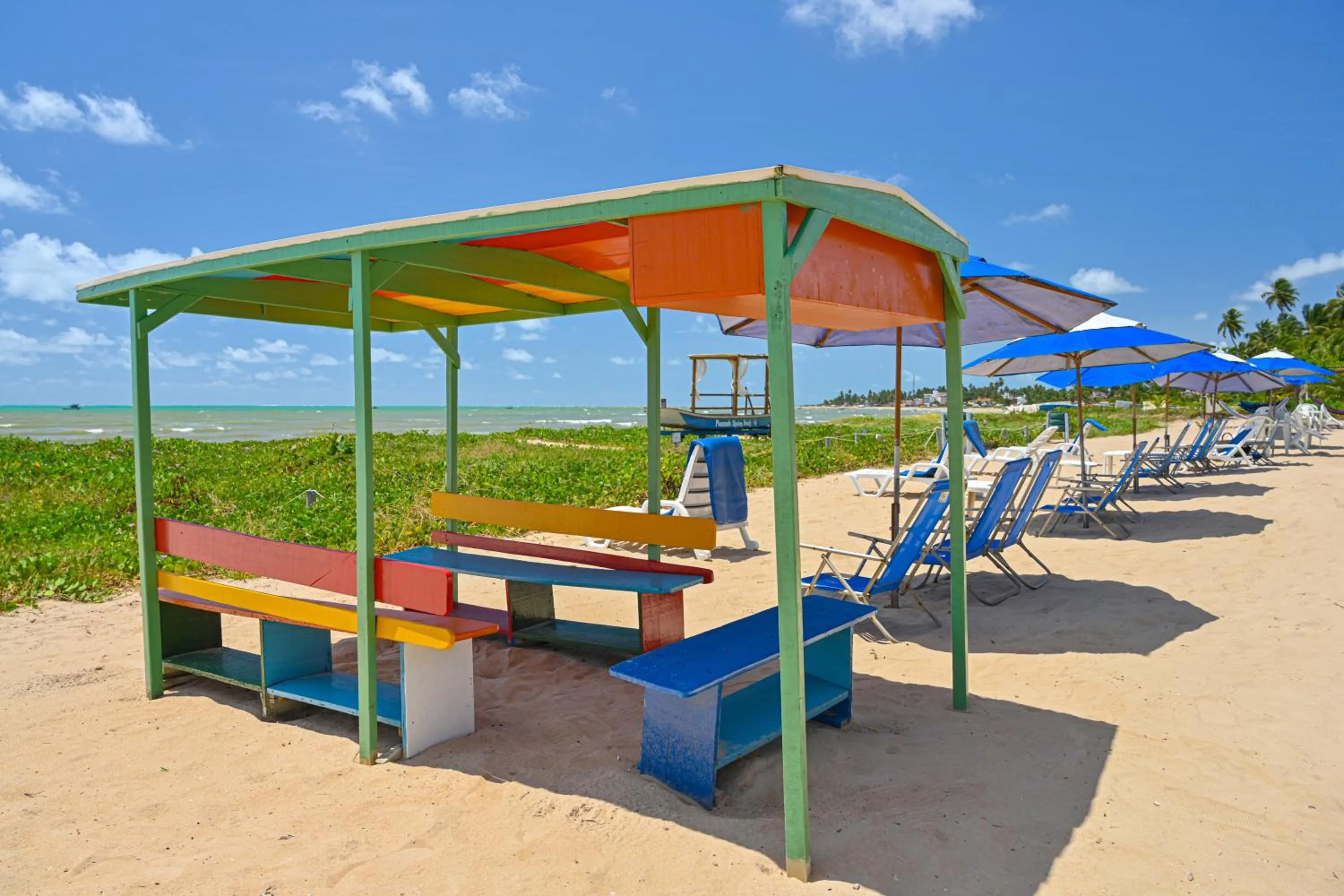 Natural landscape in Pousada Shalom Beach
