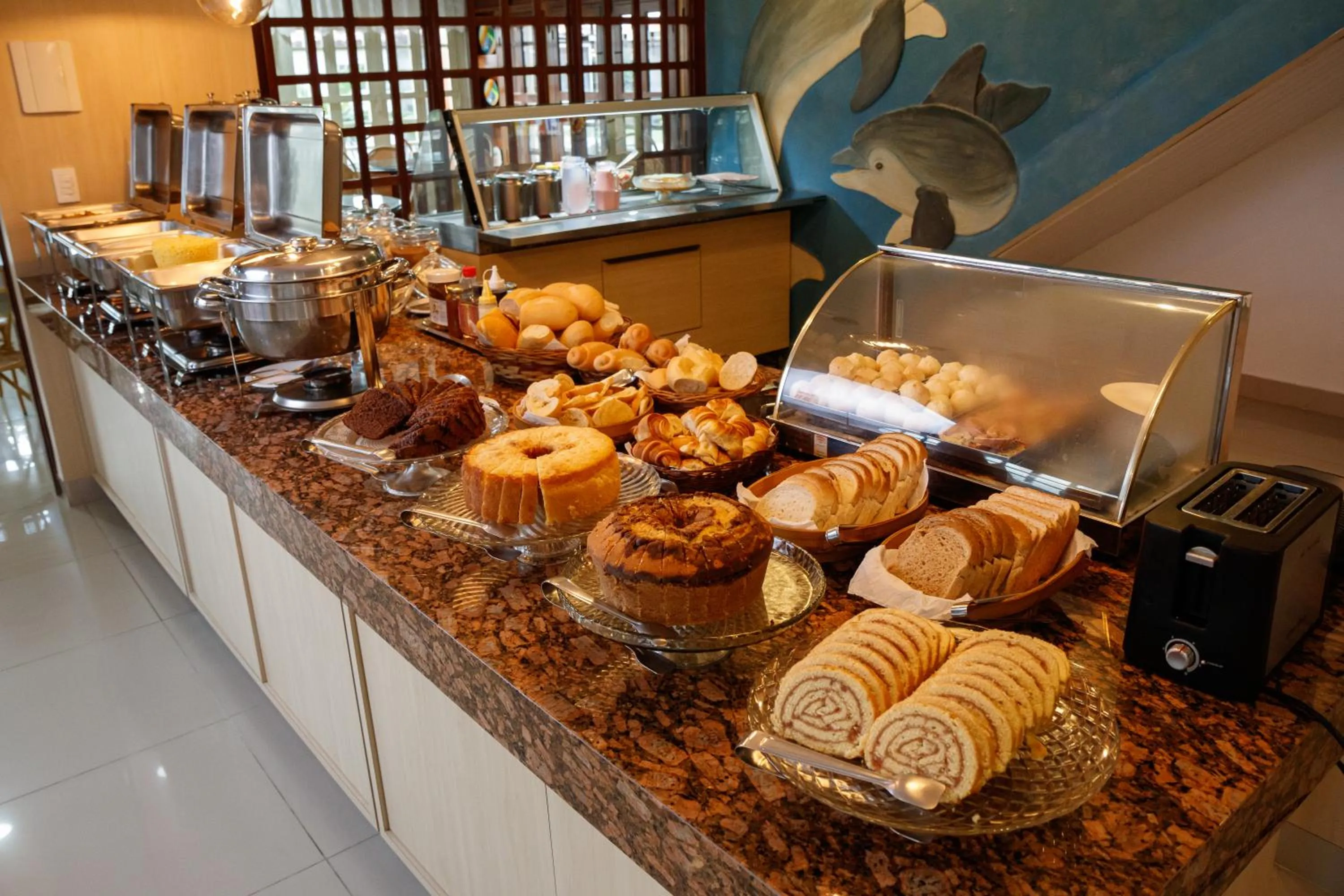 Breakfast in Pousada Shalom Beach