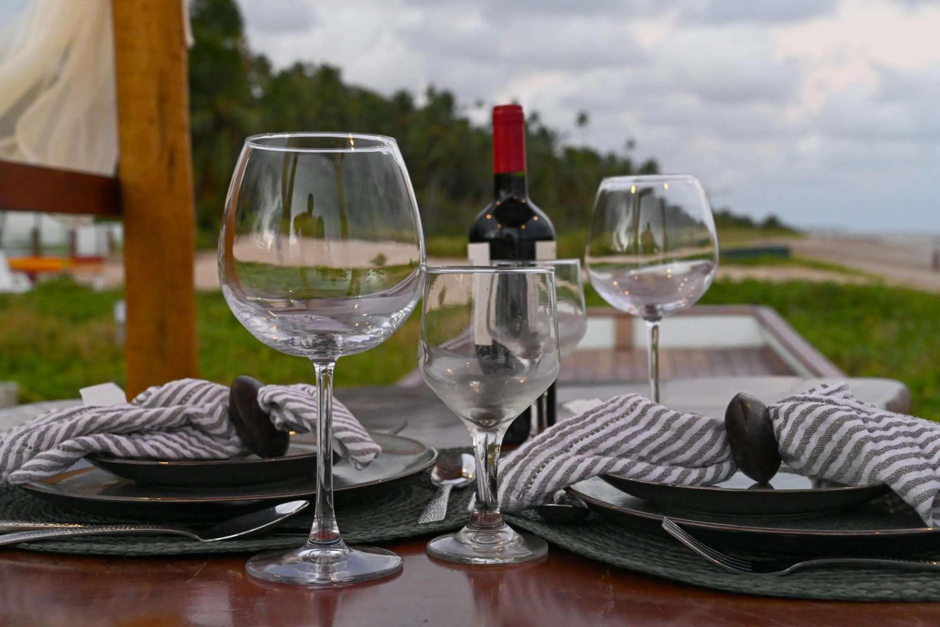 Natural landscape in Pousada Shalom Beach