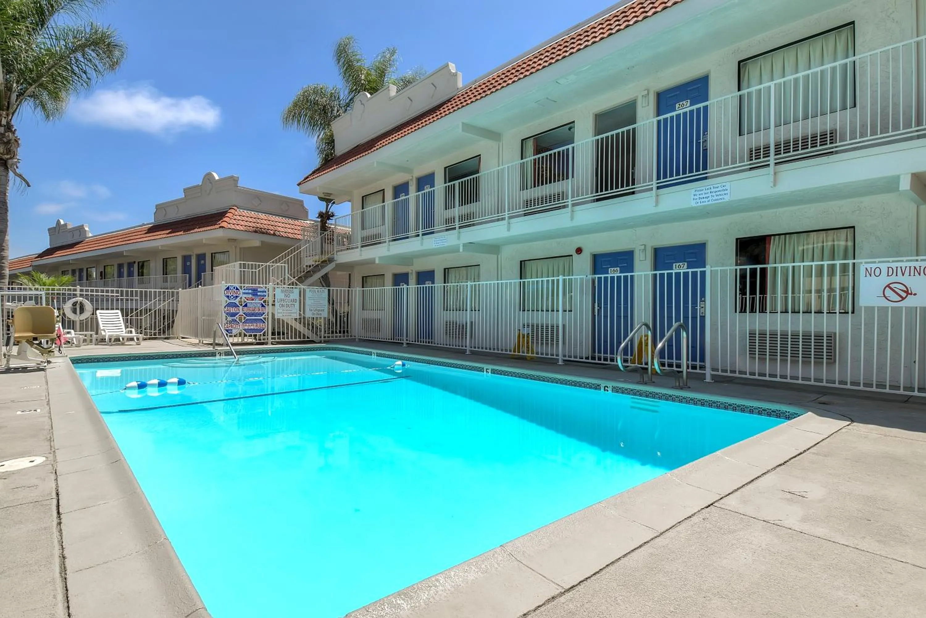Swimming pool in Motel 6-Carlsbad, CA - East Near LEGOLAND