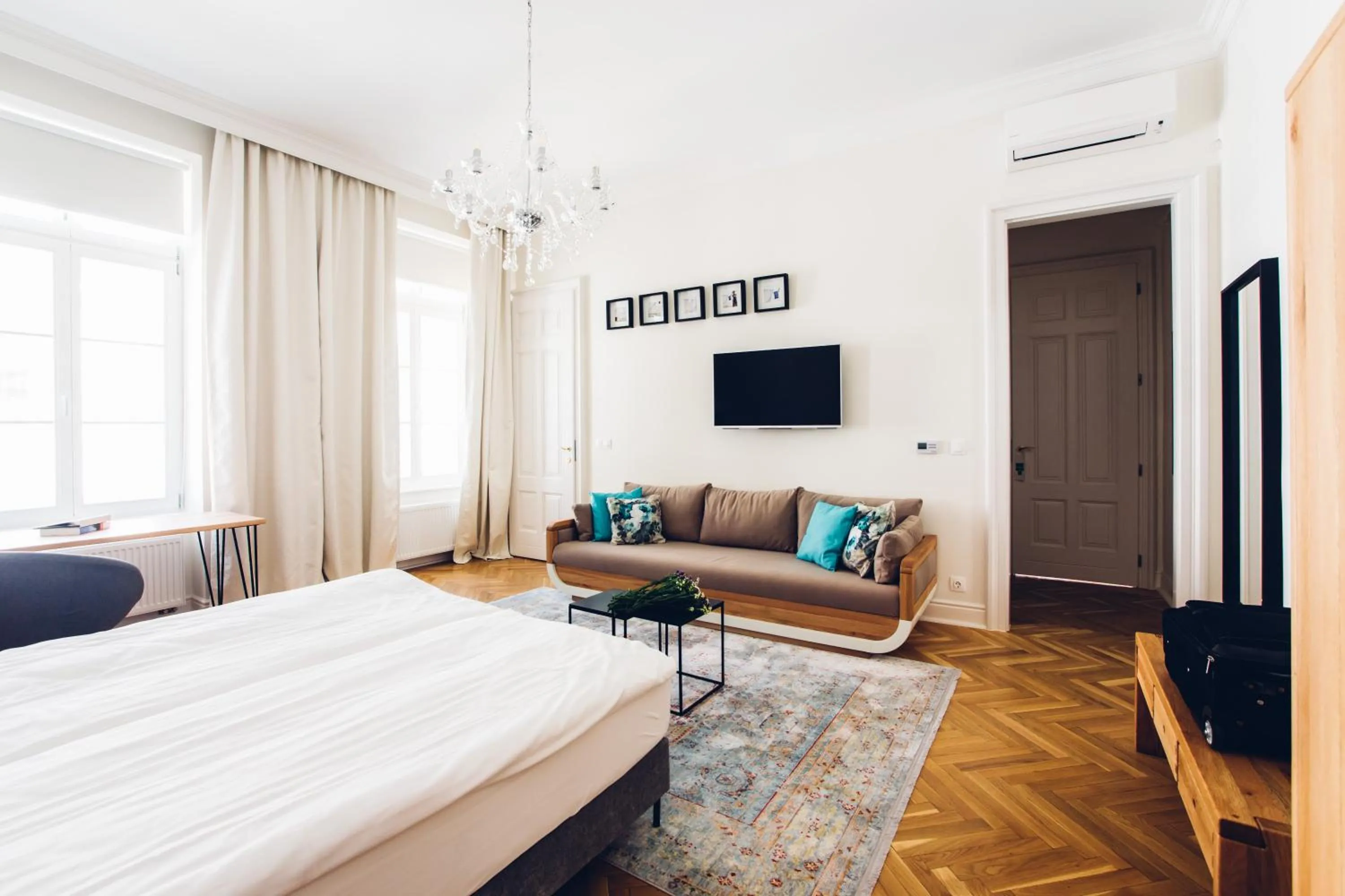 Bed in Adele Apartments