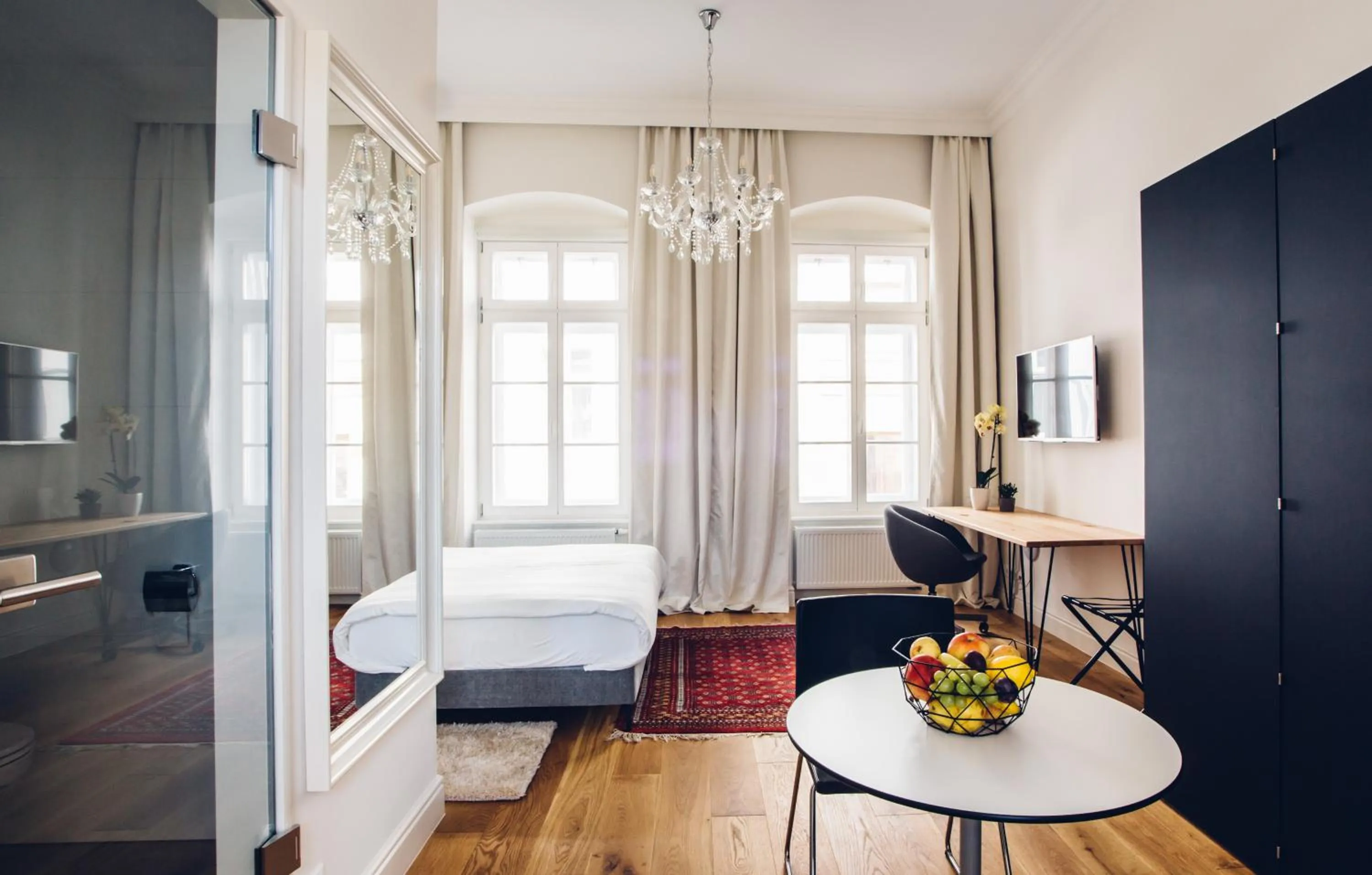 Bed in Adele Apartments