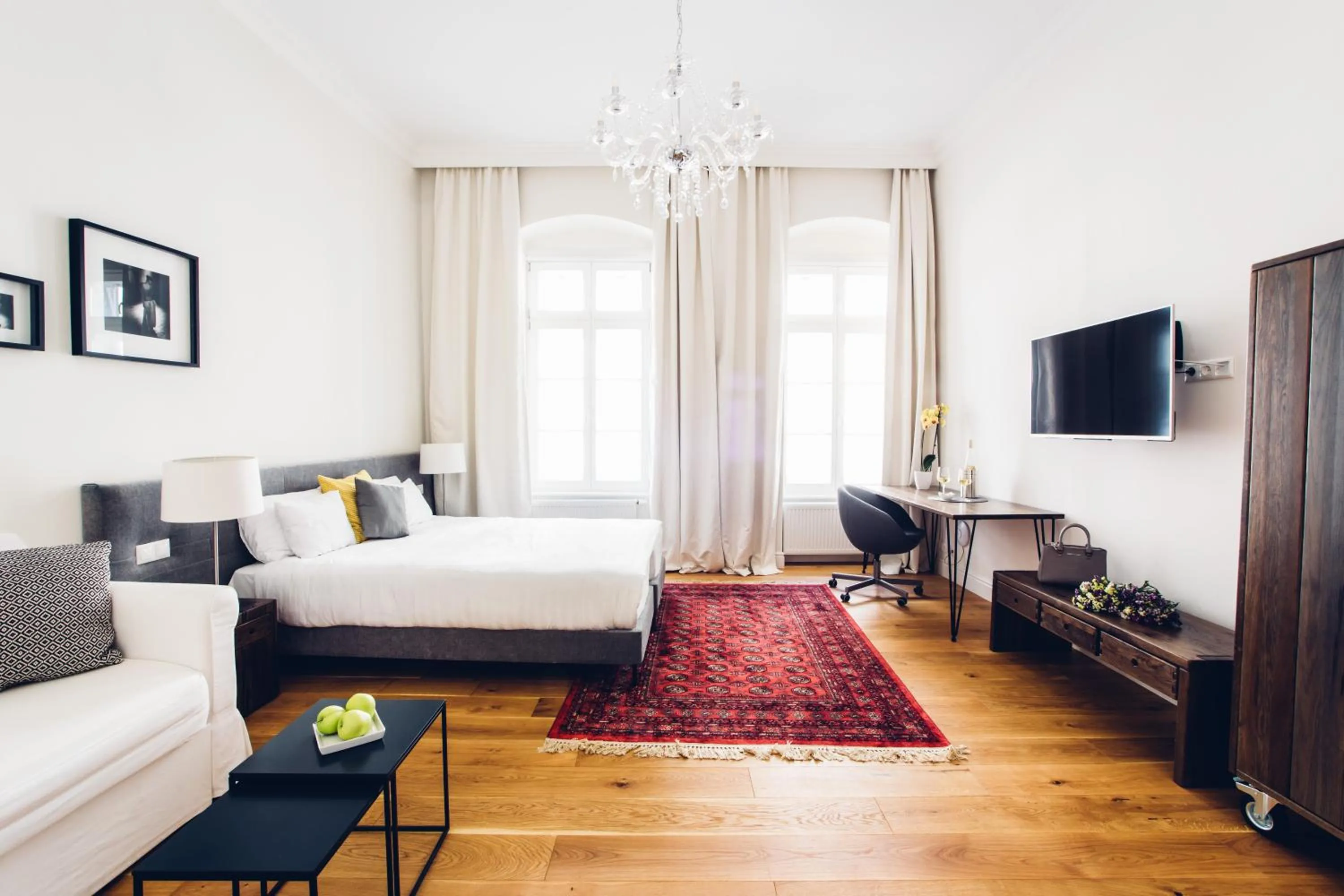 Bed in Adele Apartments