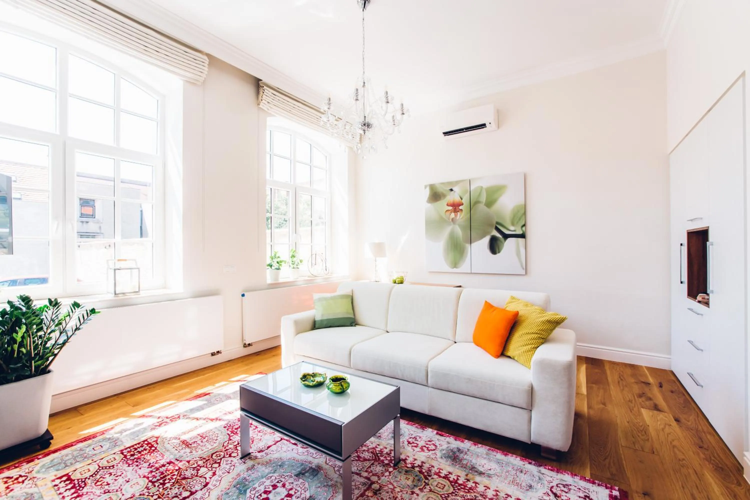 Living room in Adele Apartments