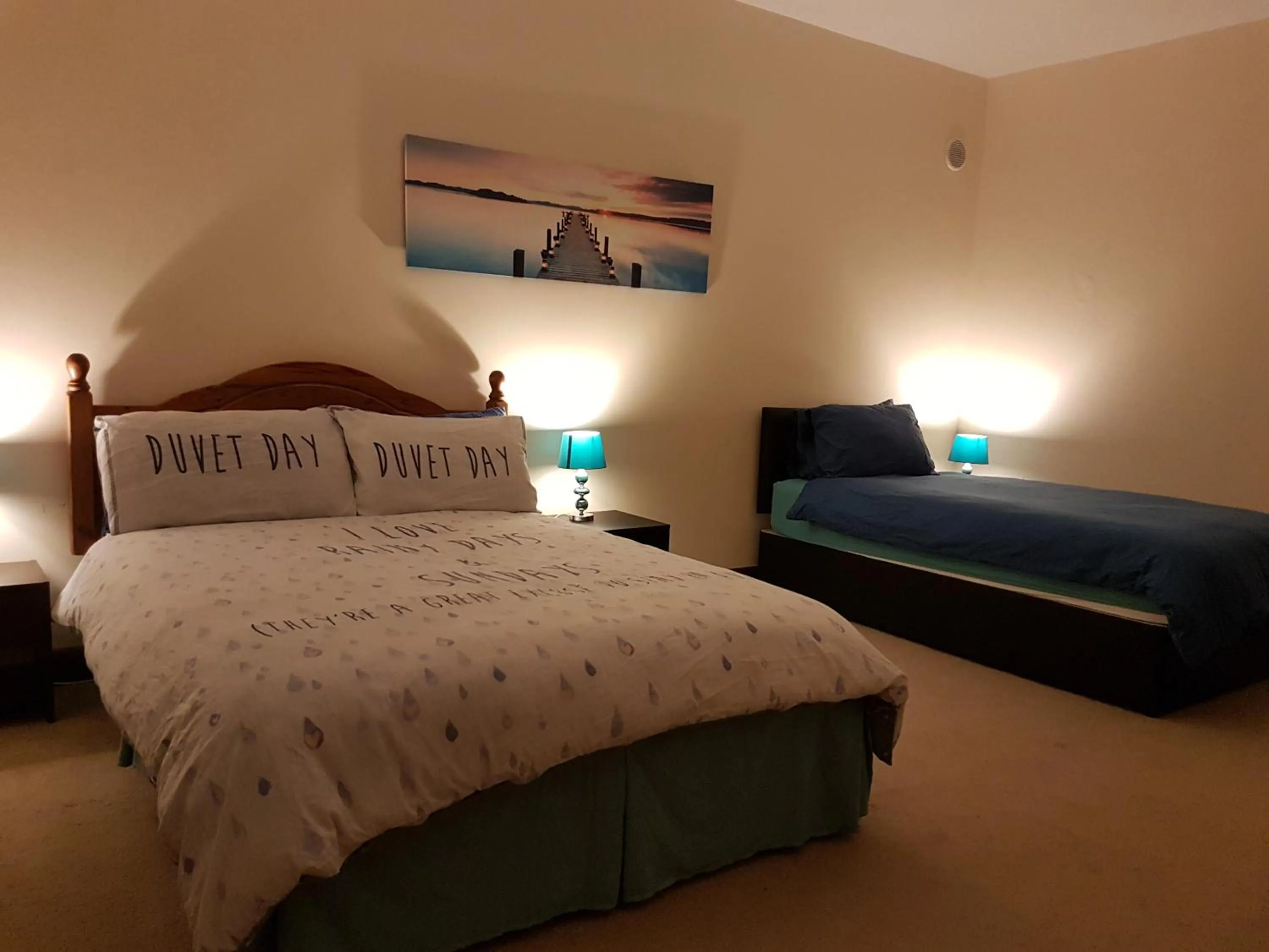 Bed in Moorepark West House