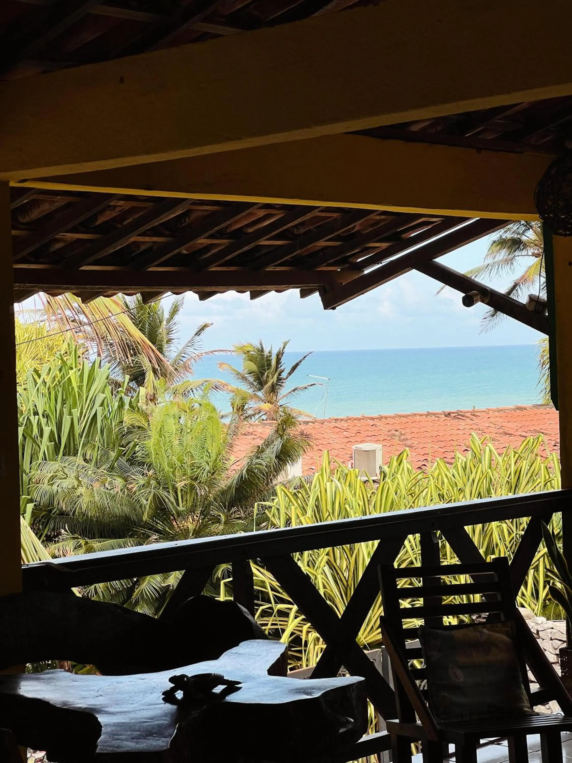 Sea view in Pousada Praia do Amor Pipa