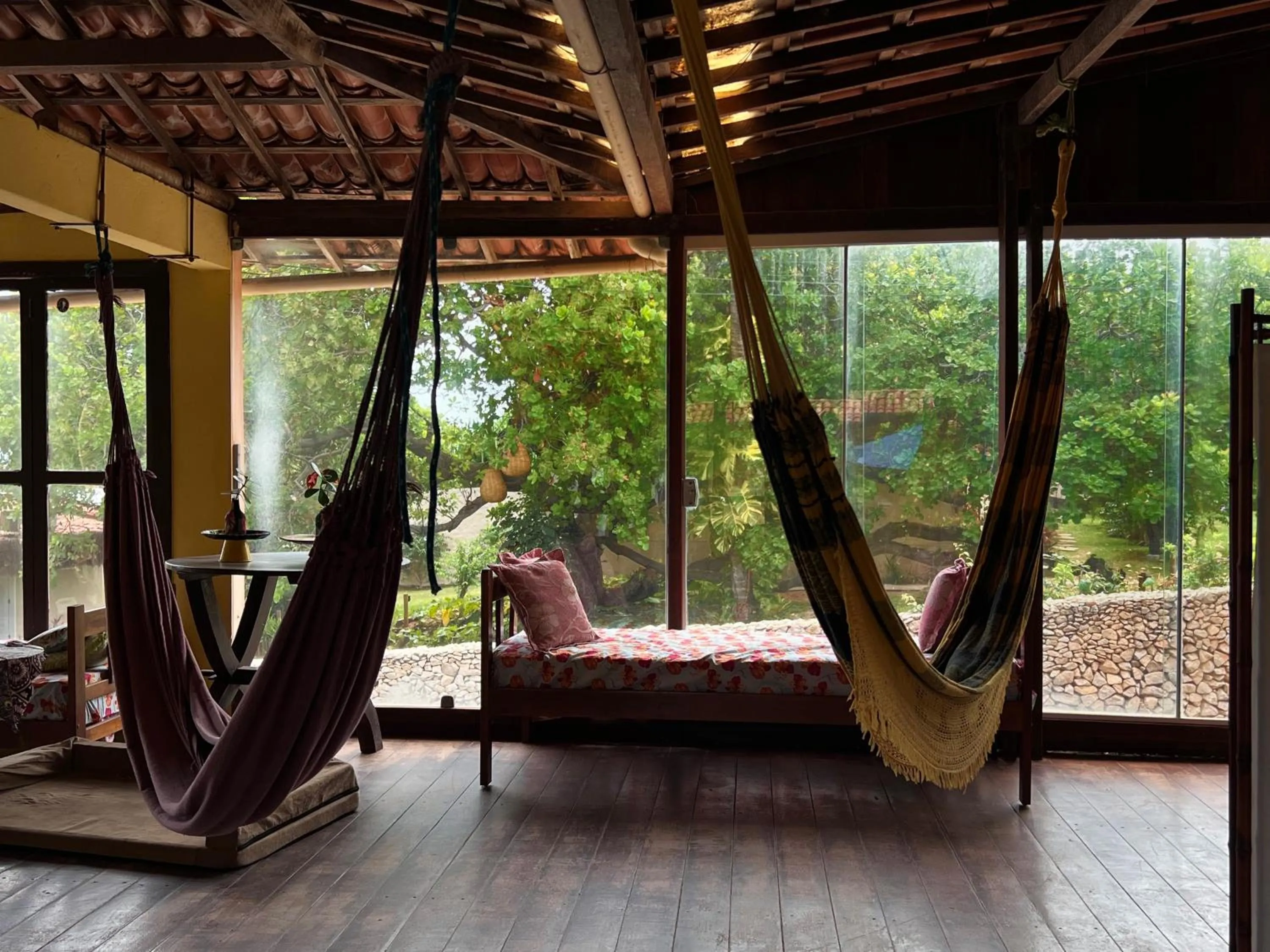 Living room in Pousada Praia do Amor Pipa