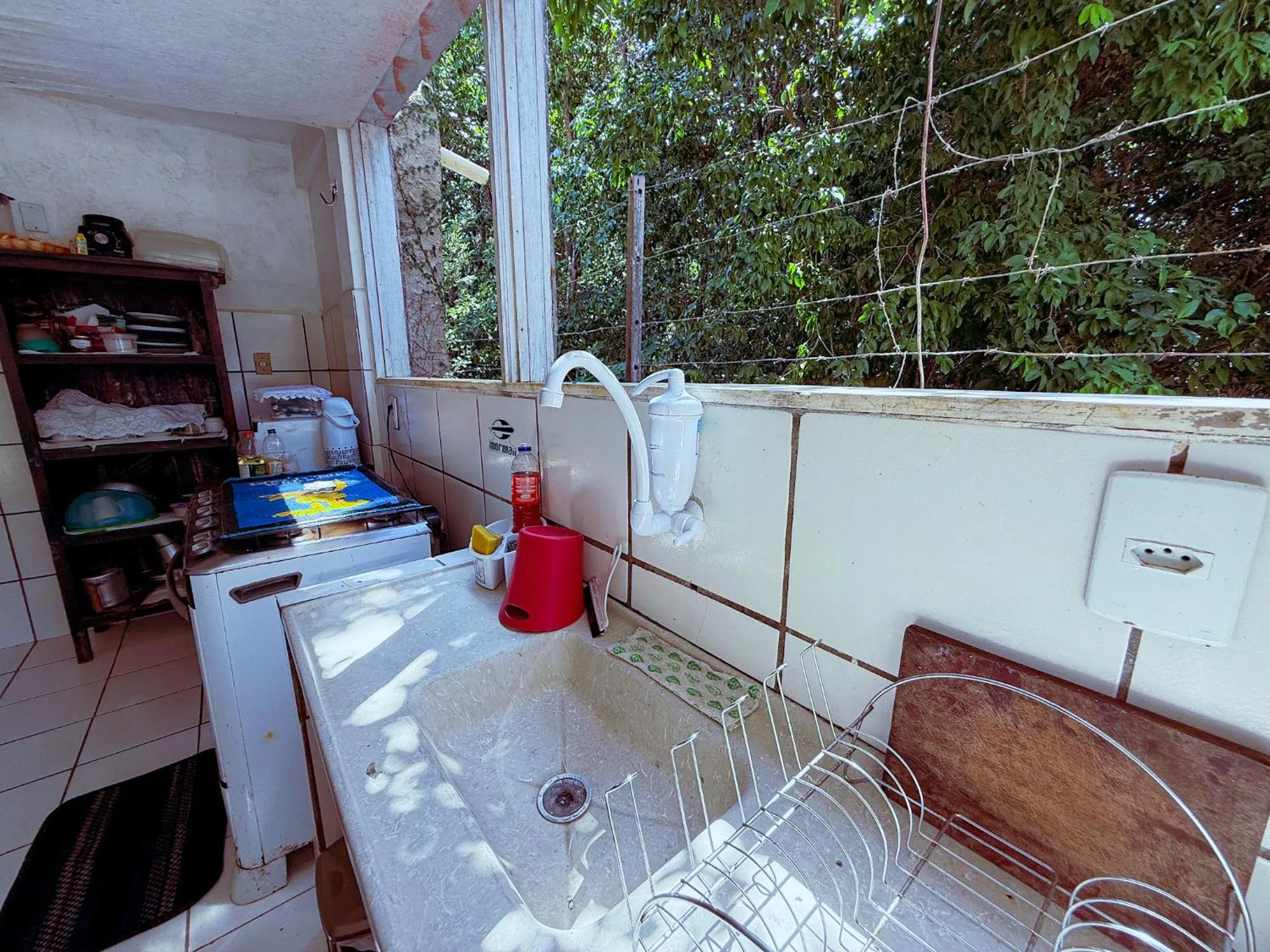 Communal kitchen in Pousada Praia do Amor Pipa