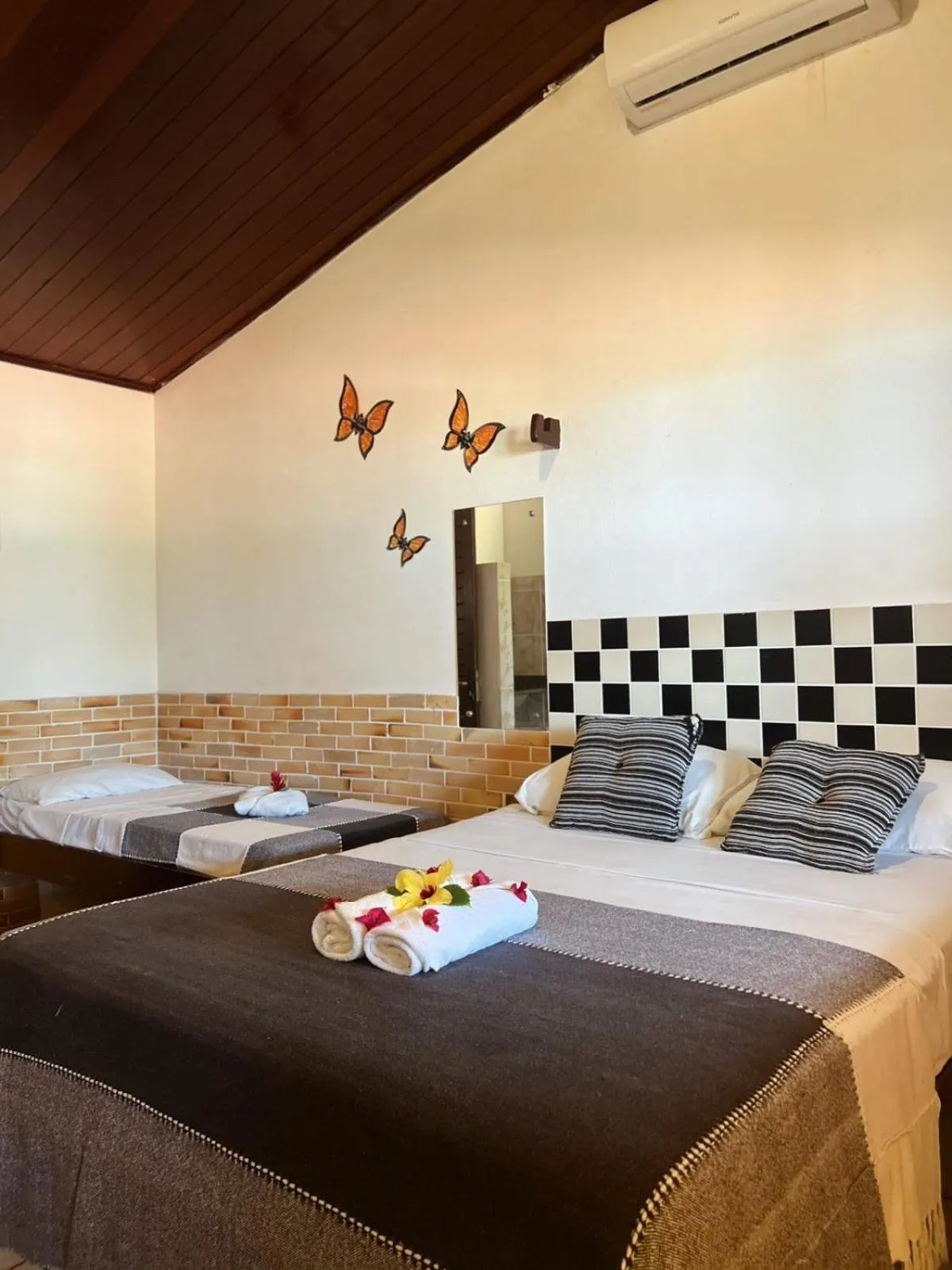 Bed in Pousada Praia do Amor Pipa