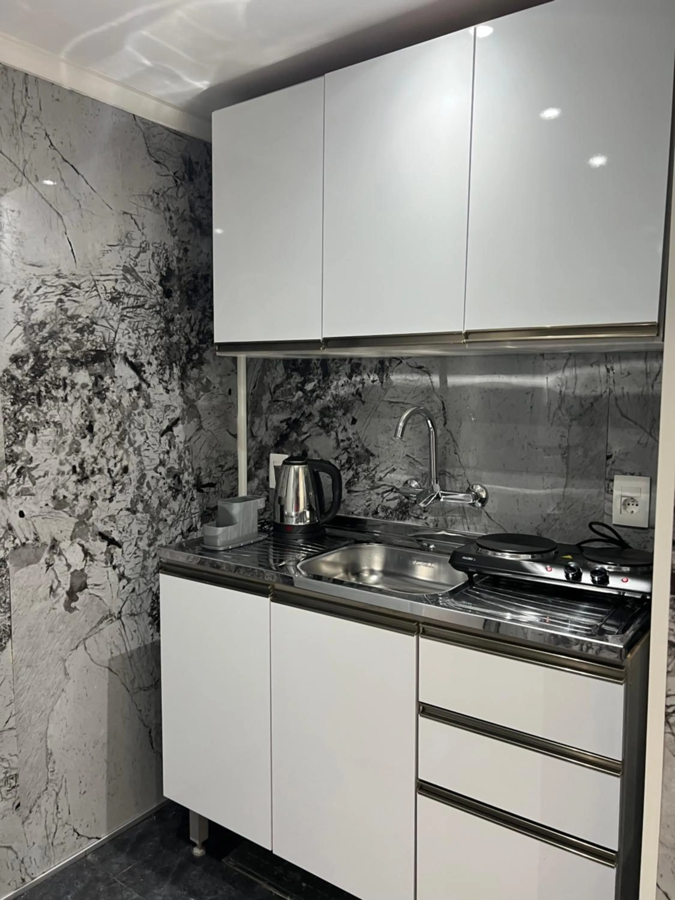 stove in Hotel Concorde