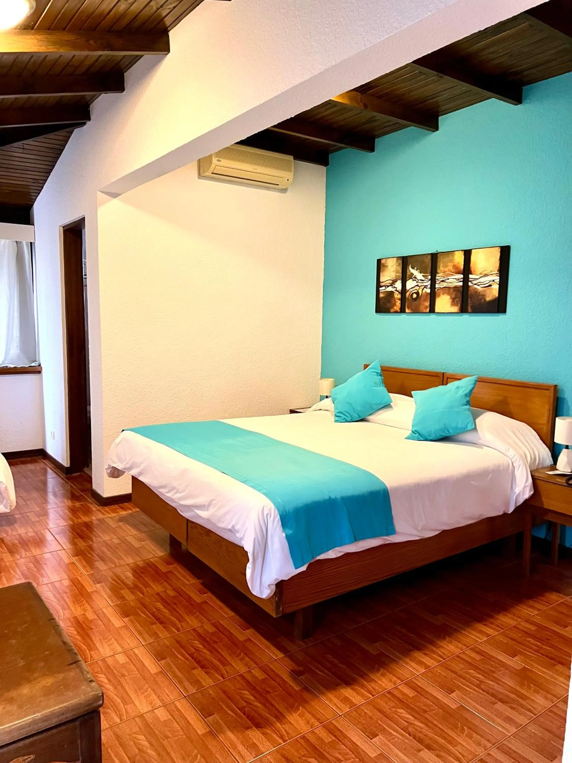 Bed in Hotel Concorde