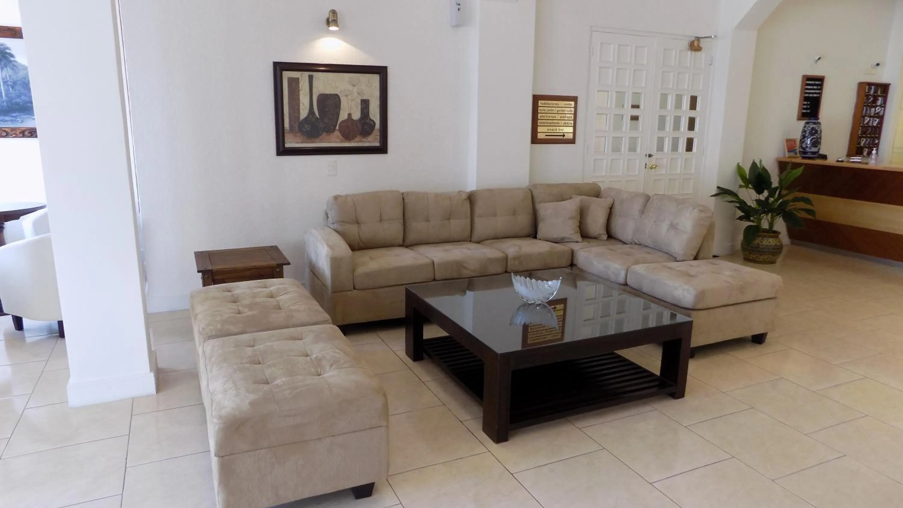 Living room in Hotel Concorde