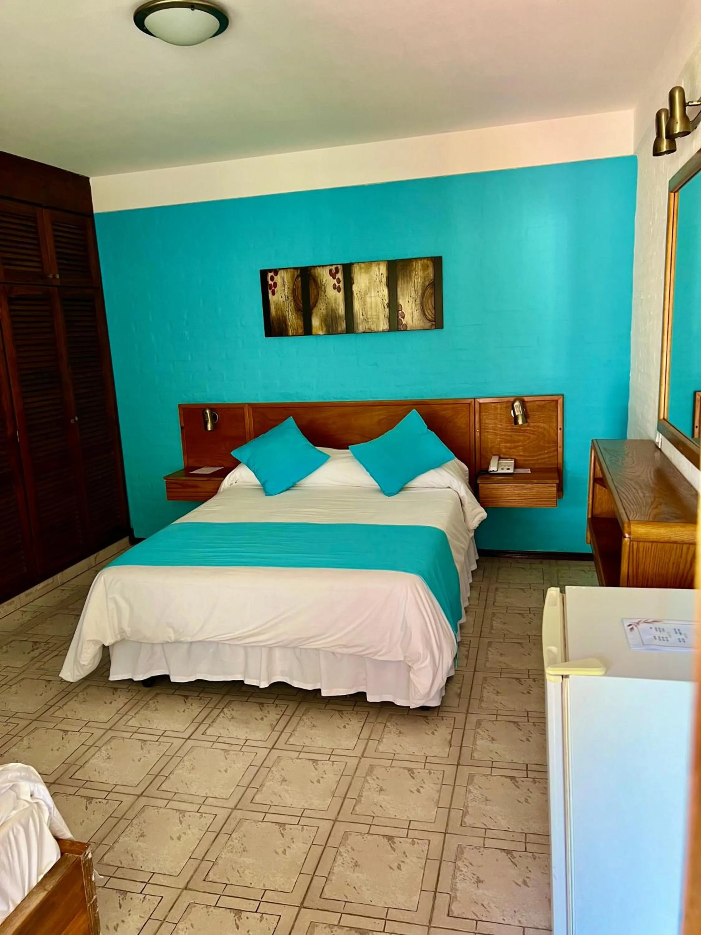 Bed in Hotel Concorde