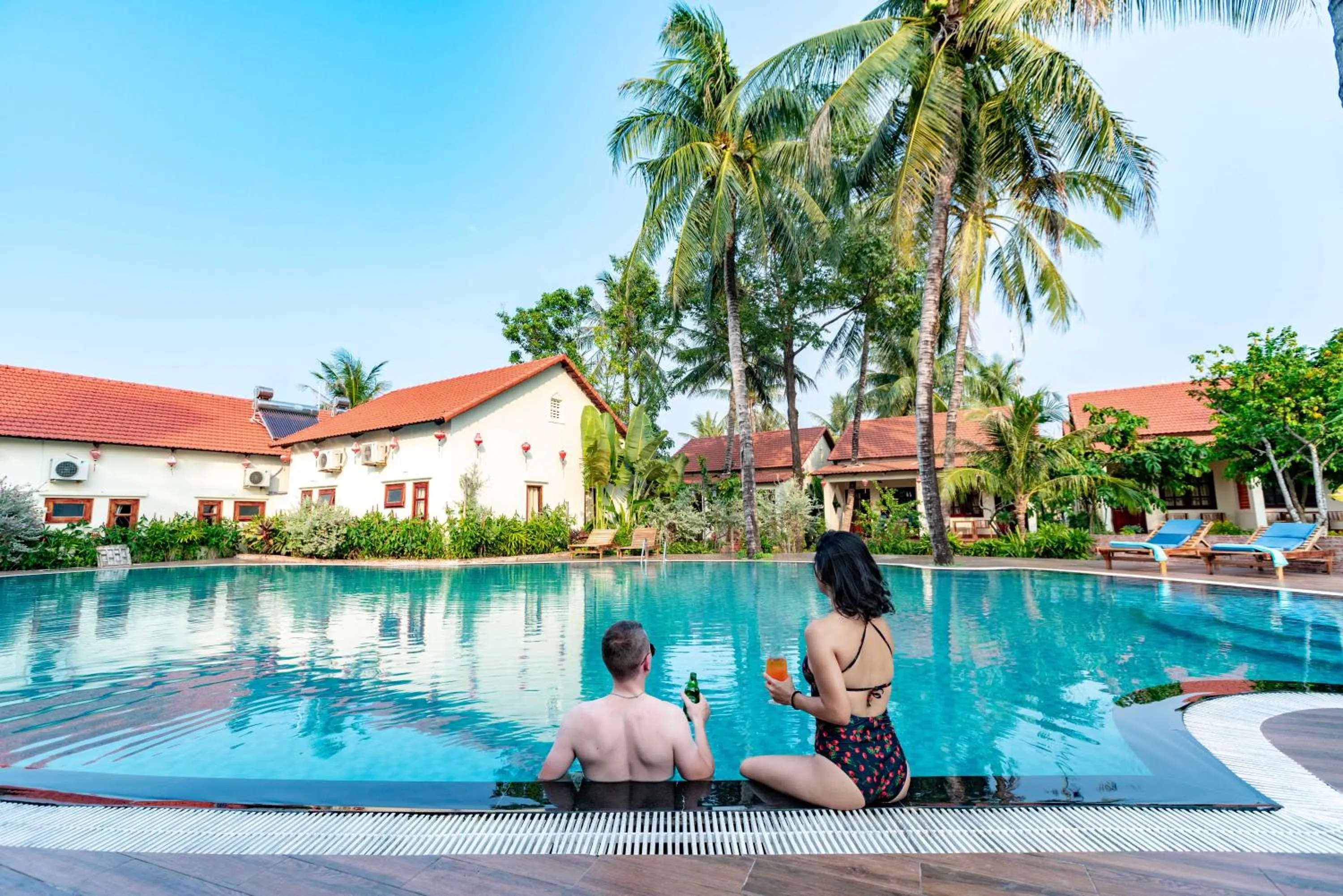 Swimming pool in Hula Hula Seafront Phu Quoc