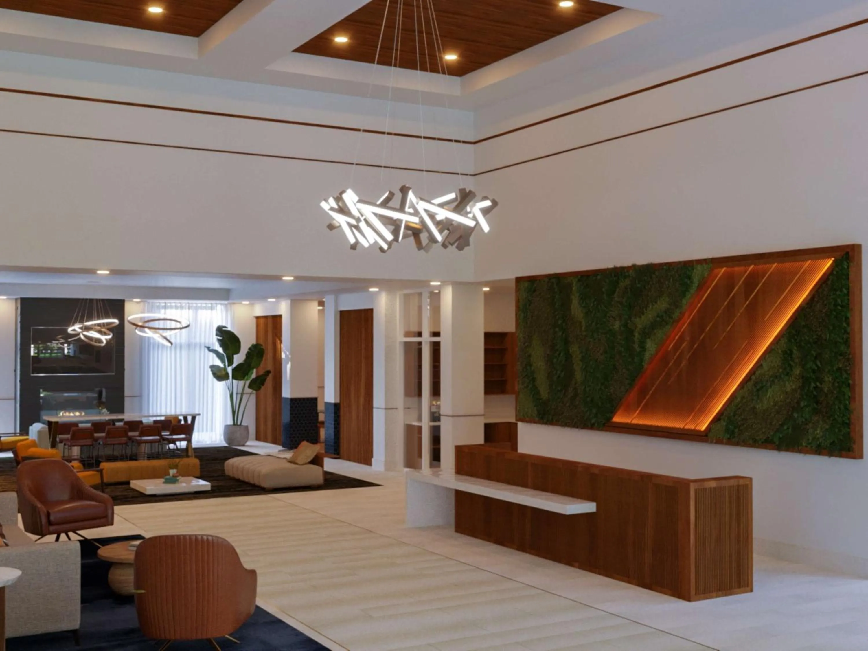 Lobby or reception in DoubleTree by Hilton Houston Westchase