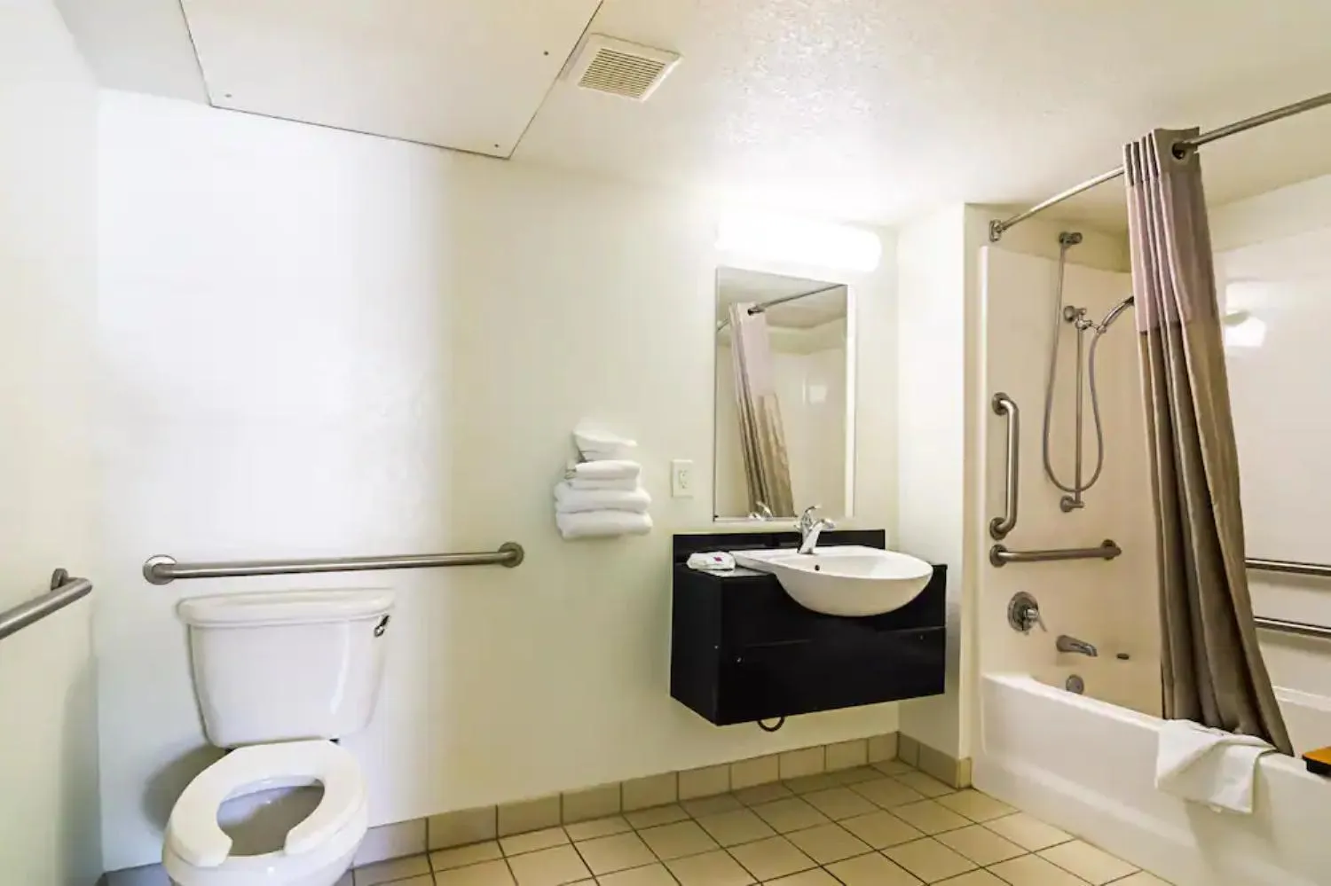 Bathroom in Motel 6-Barstow, CA