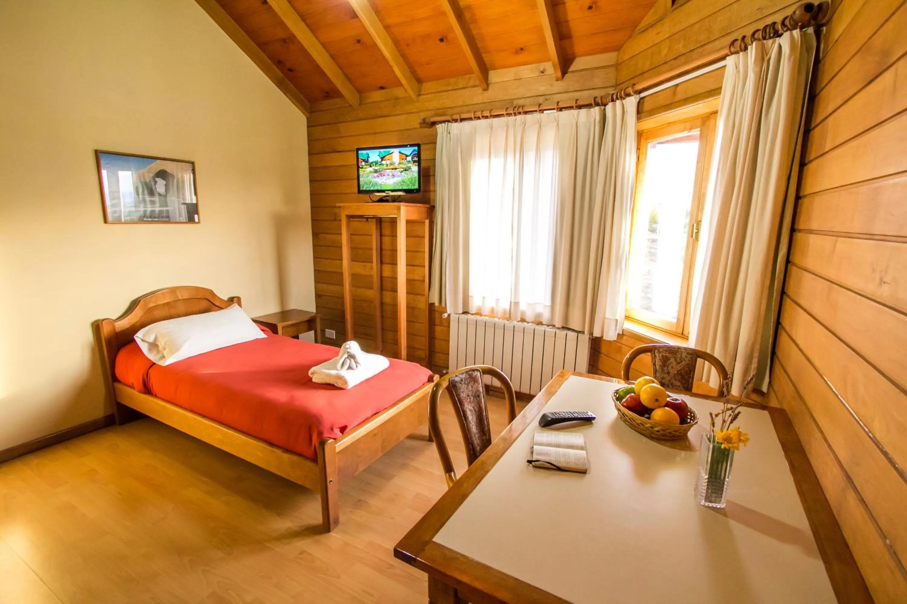 Bed in Linda Vista Apart Hotel