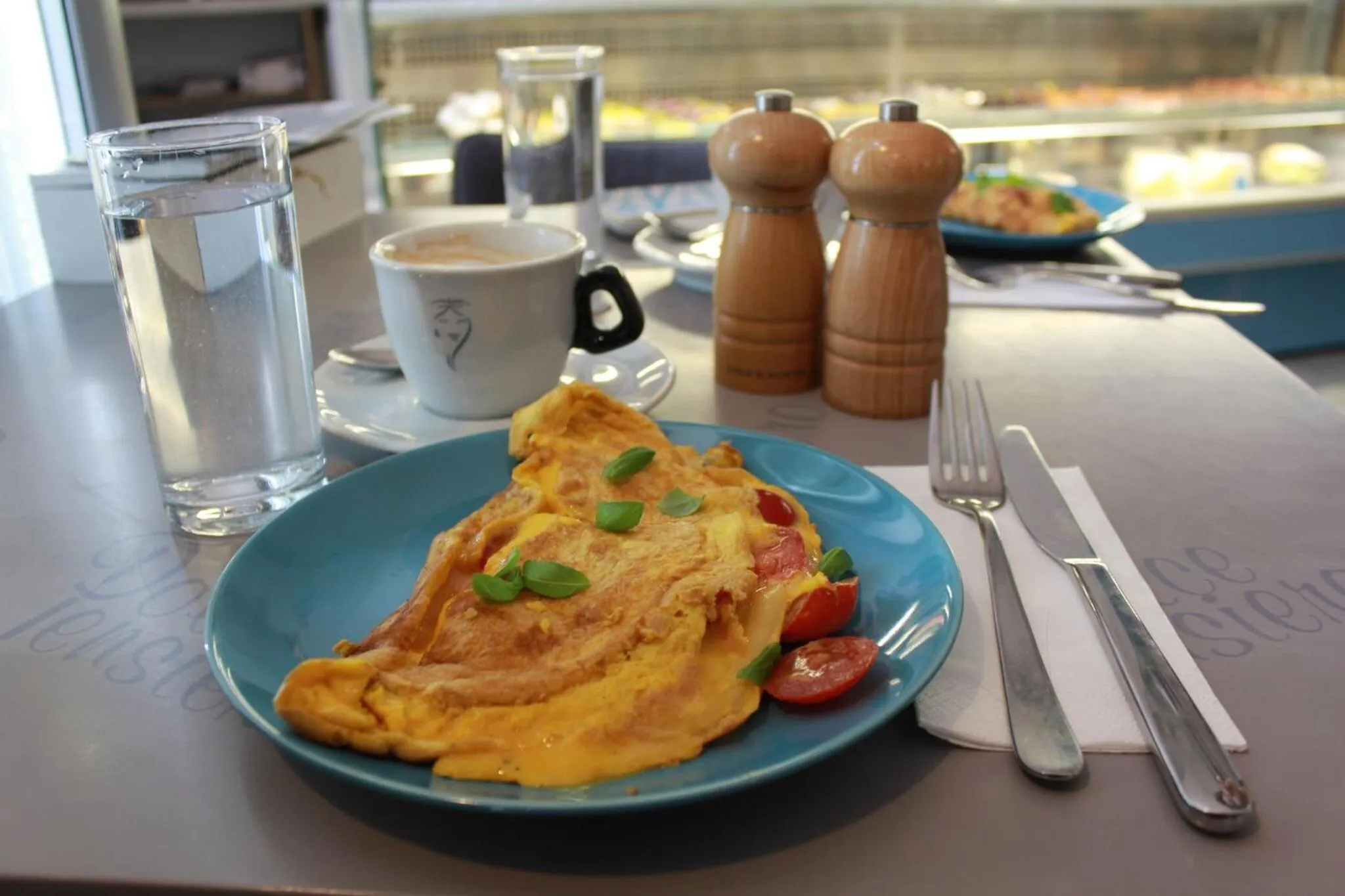 Italian breakfast in The Temple